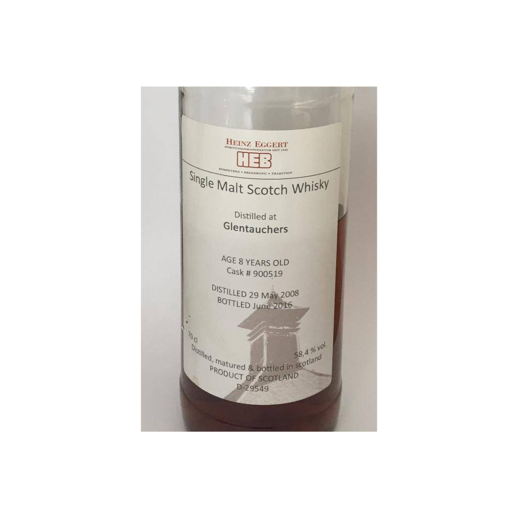 Glentauchers 2008 8 Years Single Malt Whisky
