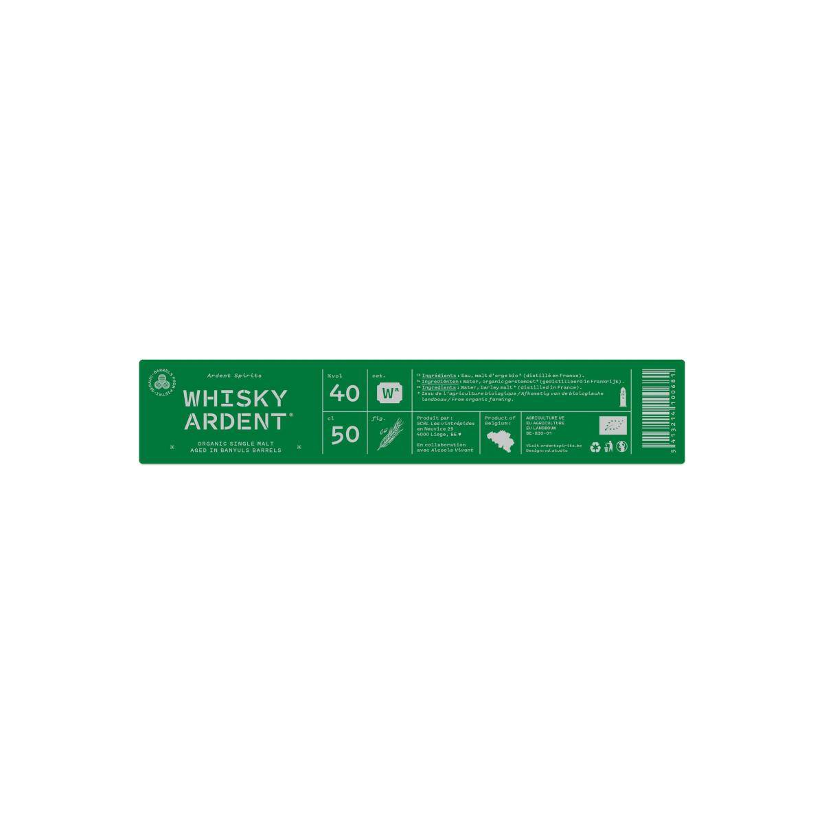 Whisky Ardent Organic Single Malts 2