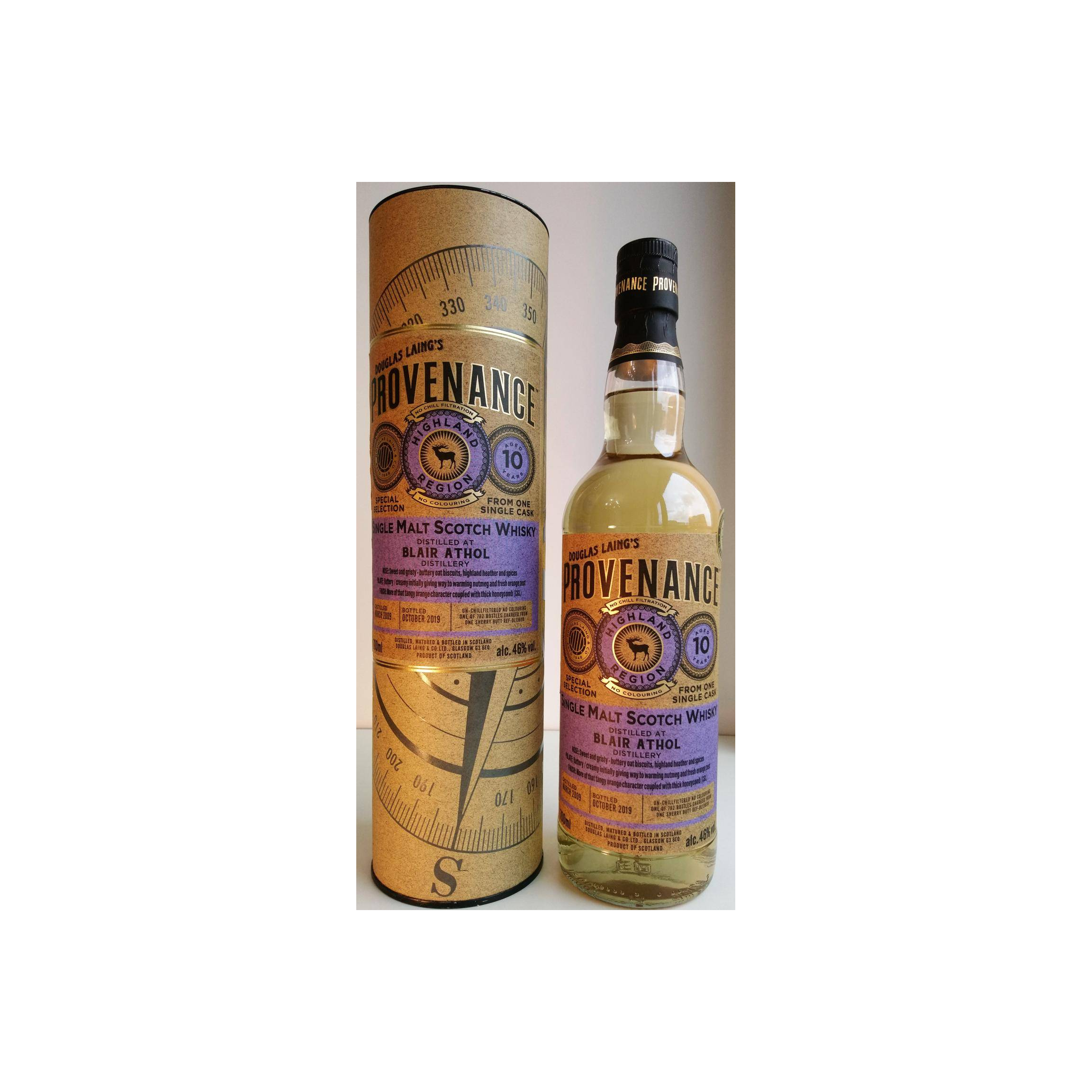 Blair Athol 2009 10 Years Single Malt Whisky 3