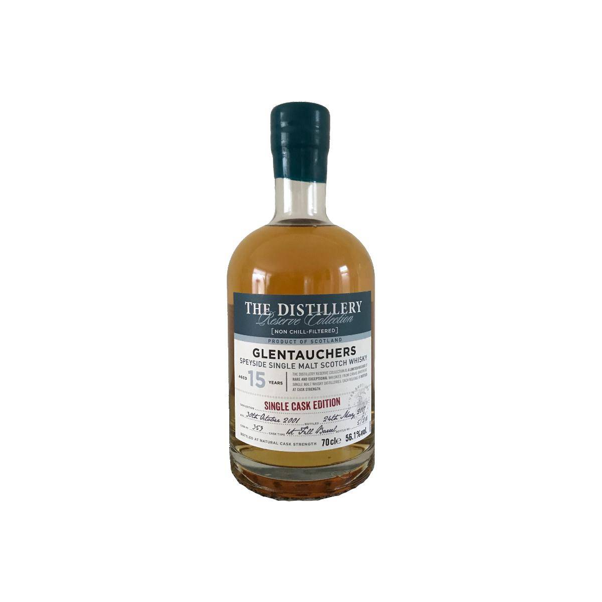 Glentauchers 2001 15 Years Single Malt Whisky
