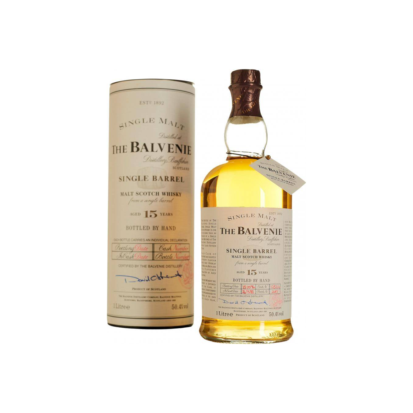 The Balvenie Single Cask 1980 15 Years Single Malt Whisky