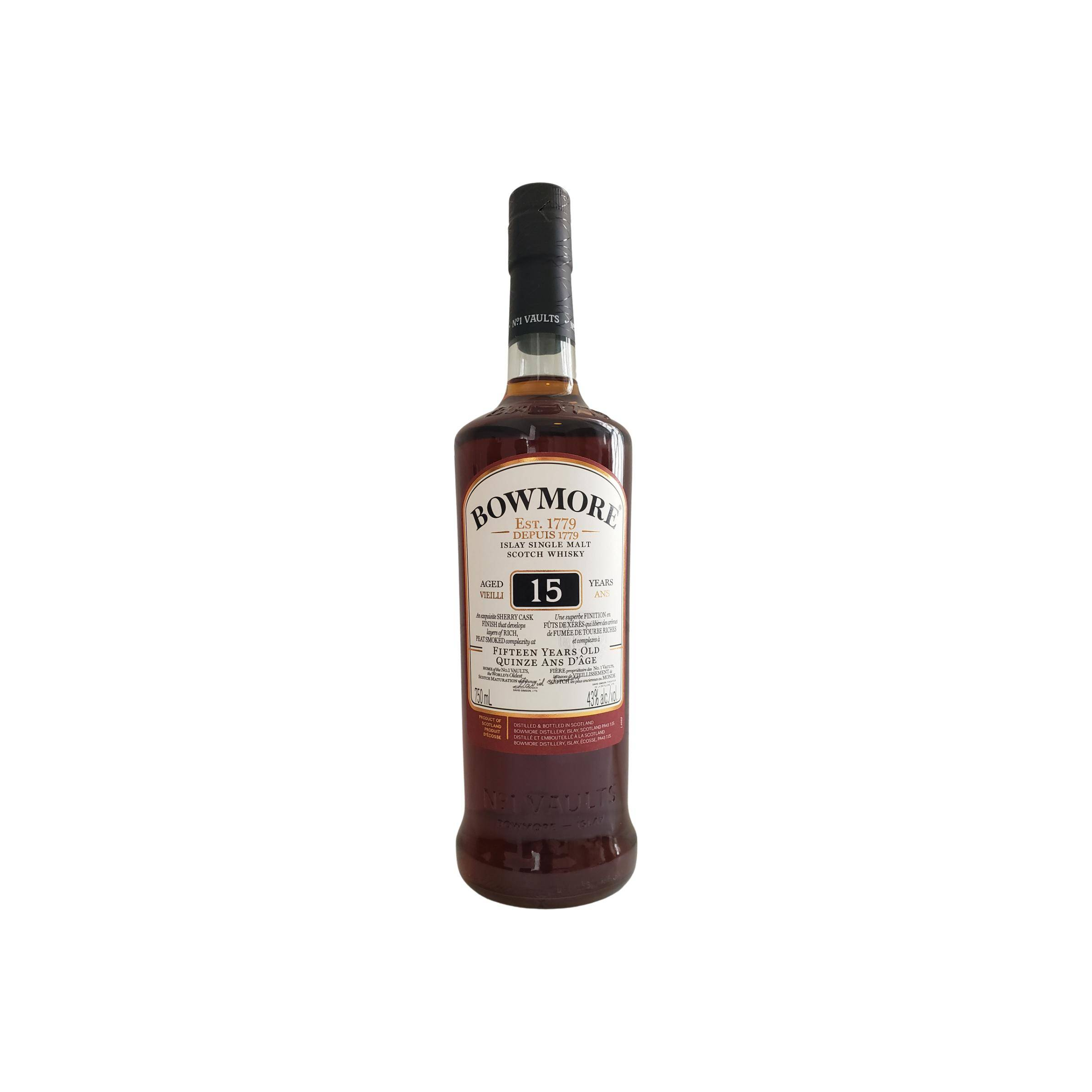 Bowmore 15 Years Single Malt Whisky