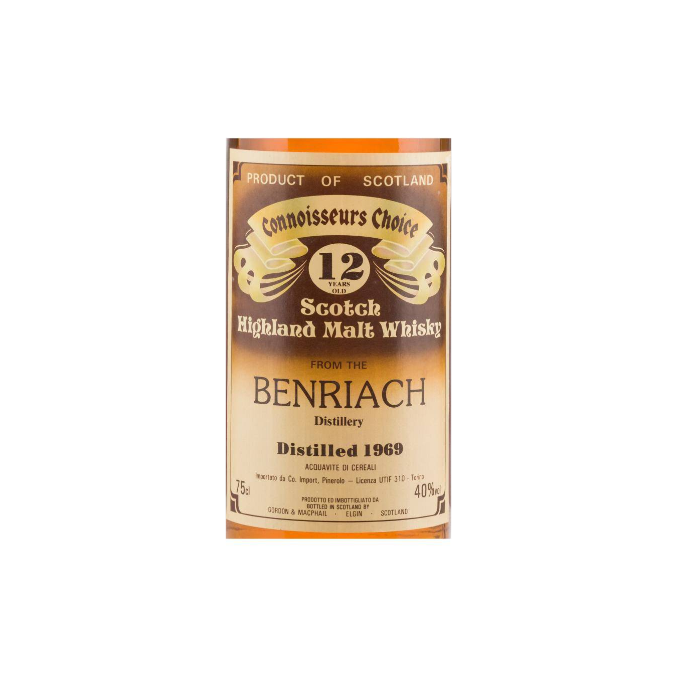 BenRiach Connoisseurs Choice 1969 12 Years Single Malt Whisky 2