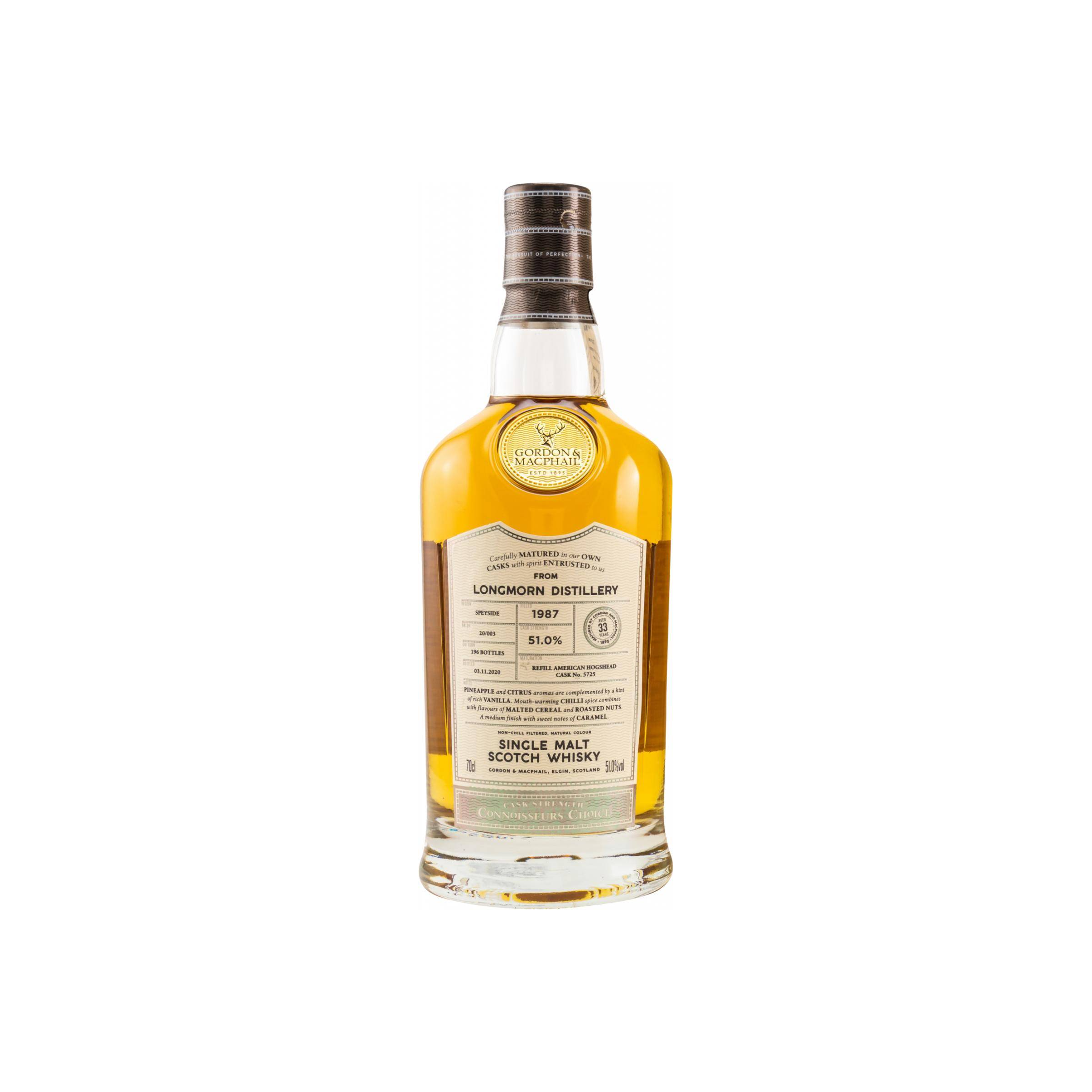 Longmorn Connoisseurs Choice - Cask Strength 1987 33 Years Single Malt Whisky