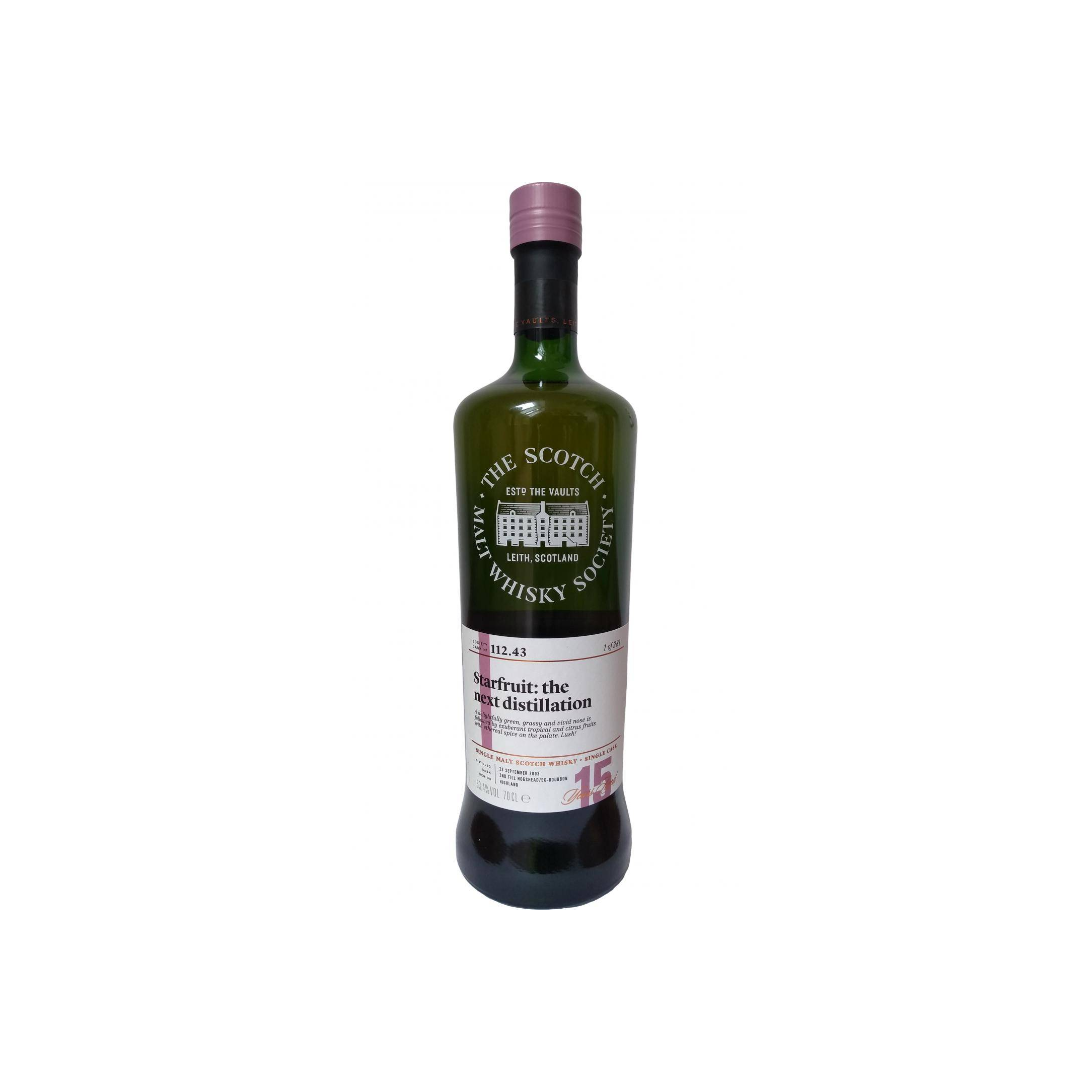 The Scotch Malt Whisky Society 2003 15 Years Single Malt Whisky
