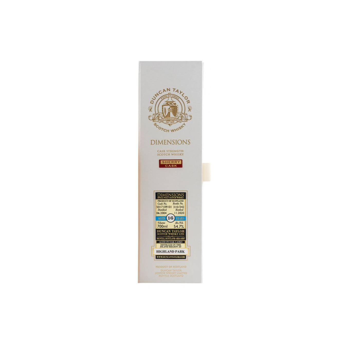 Highland Park Dimensions 2004 16 Years Single Malt Whisky 2