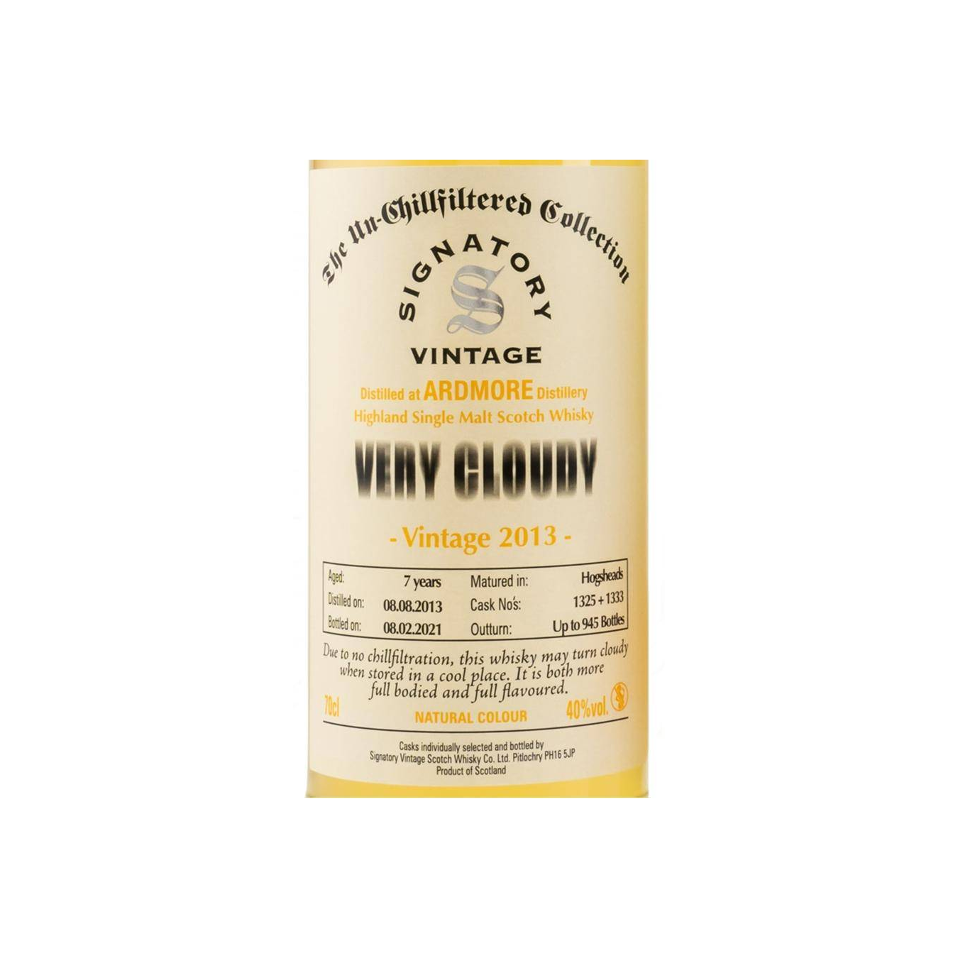 Ardmore 2013 7 Years Single Malt Whisky 3