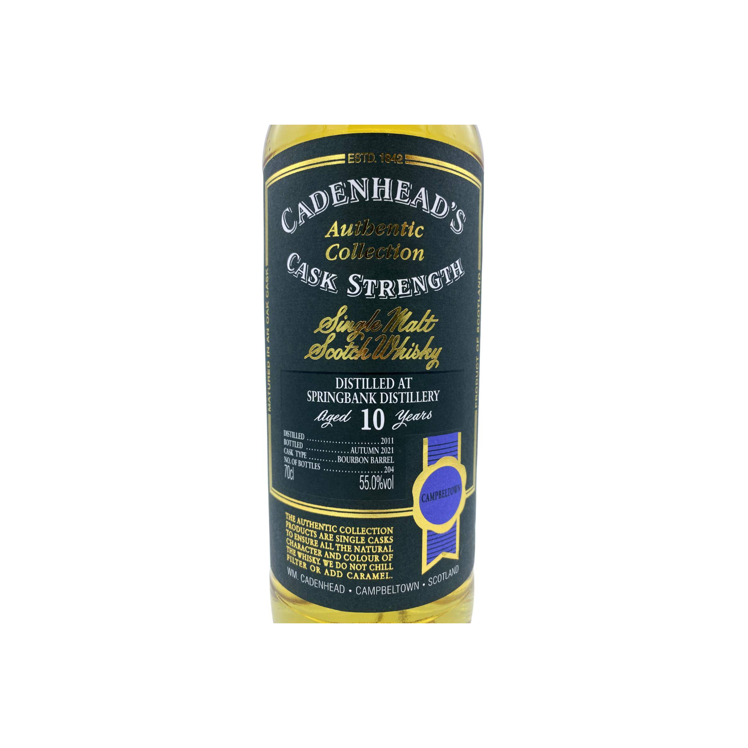Springbank Authentic Collection 2011 10 Years Single Malt Whisky 2