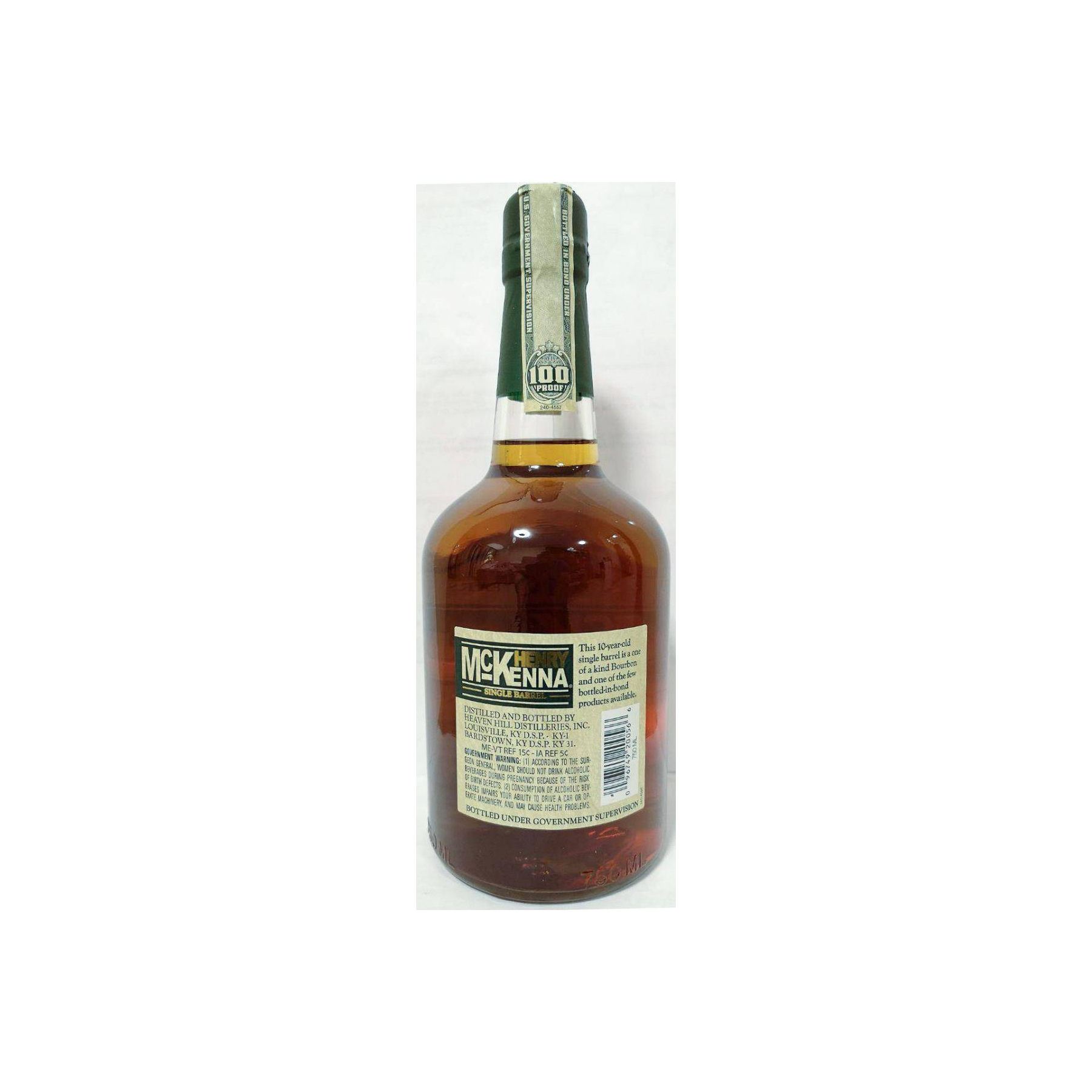 Henry McKenna Single Cask 2007 10 Years Bourbon Whisky 2