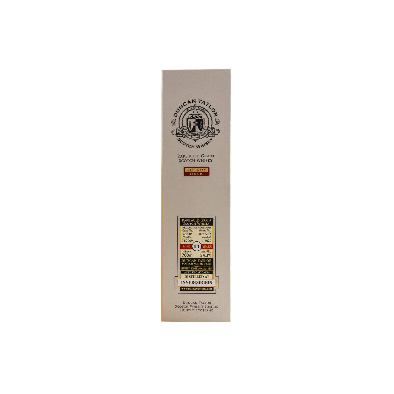 Invergordon Dimensions 2009 11 Years Single Grain Whisky 2