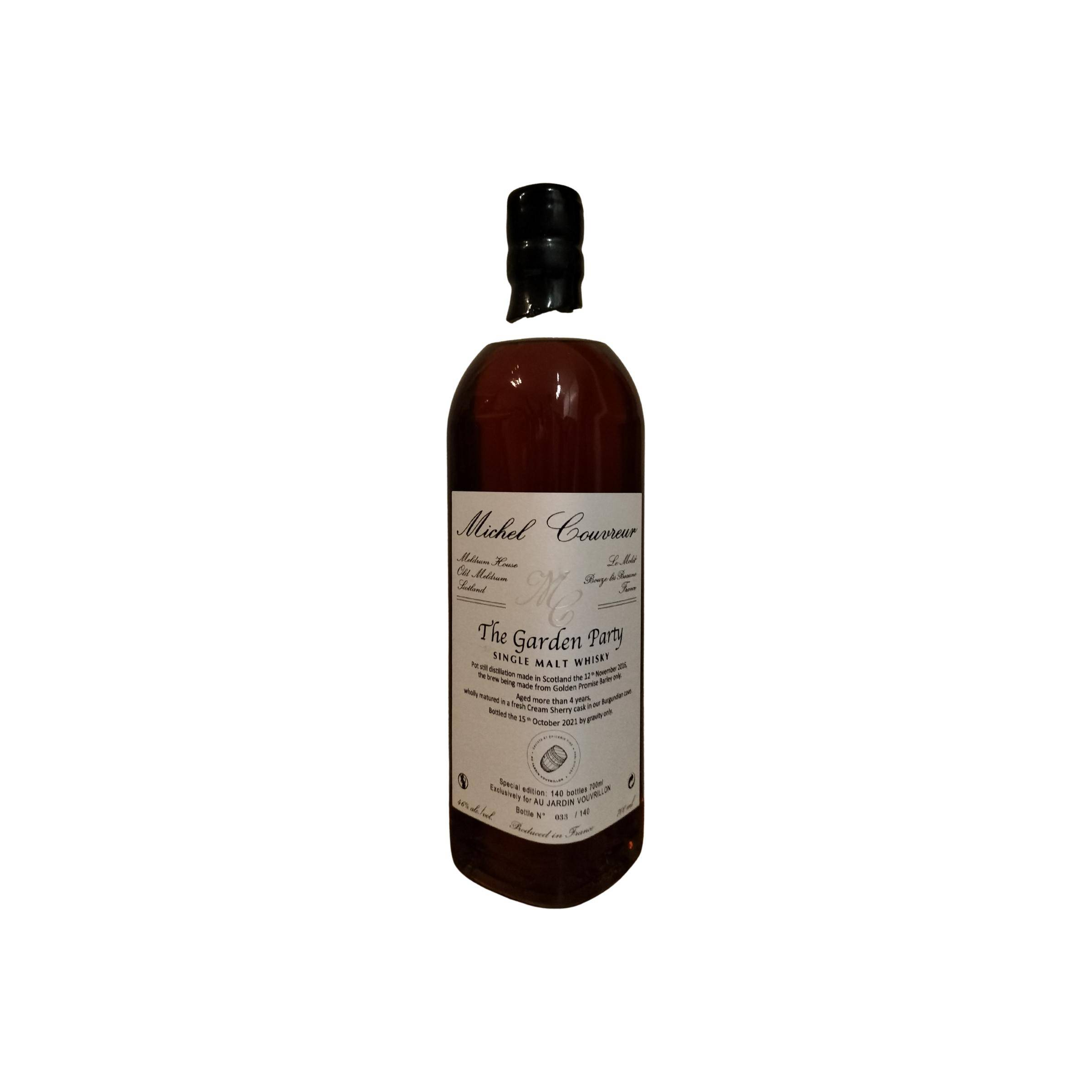 Michel Couvreur 2016 4 Years Single Malt Whisky