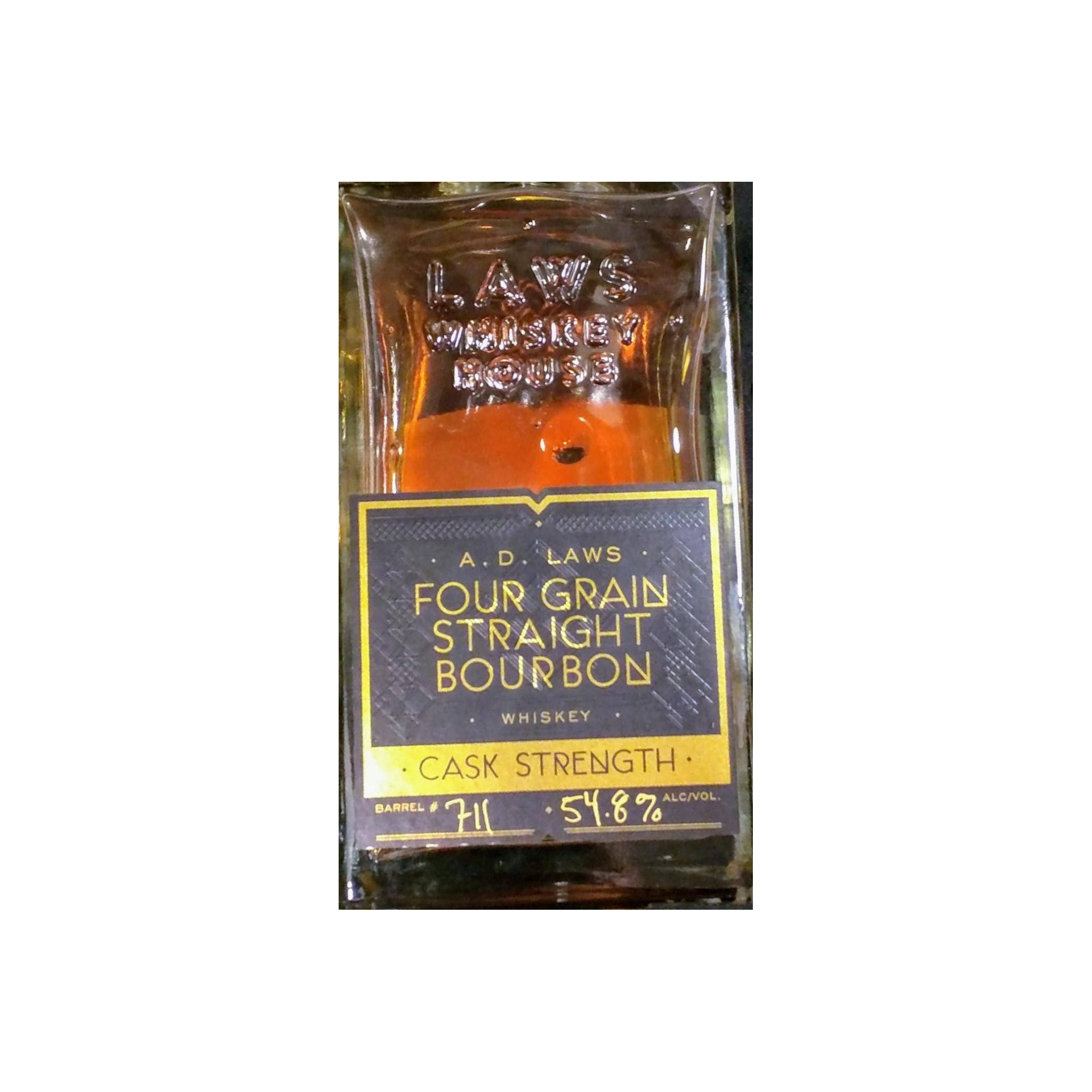 A. D. Laws Four Grain Straight Bourbon