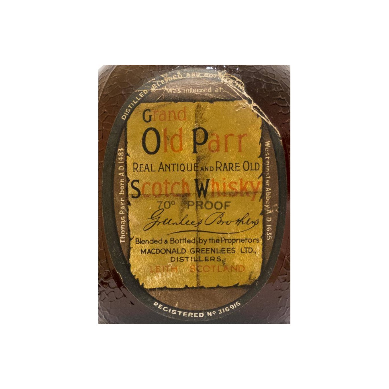 Grand Old Parr Real Antique and Rare Old Scotch Whisky 2