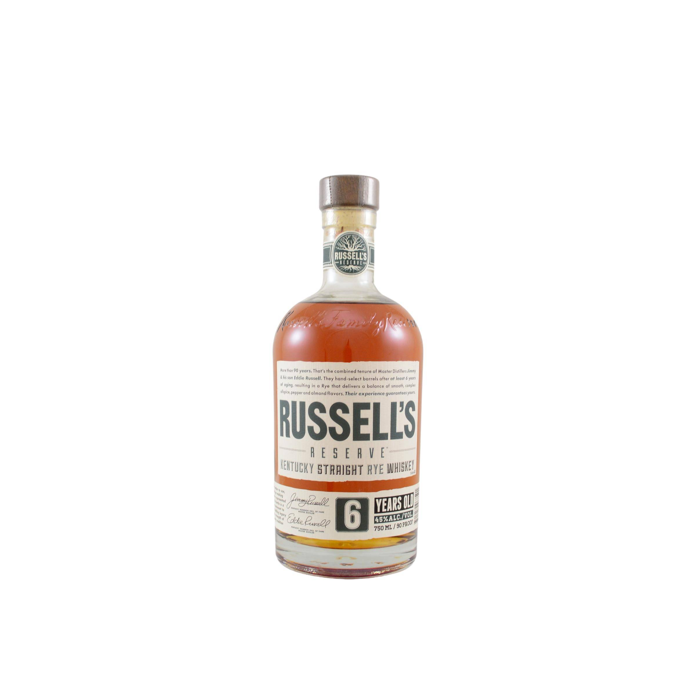 Russell's Reserve 6 Years Rye Whisky