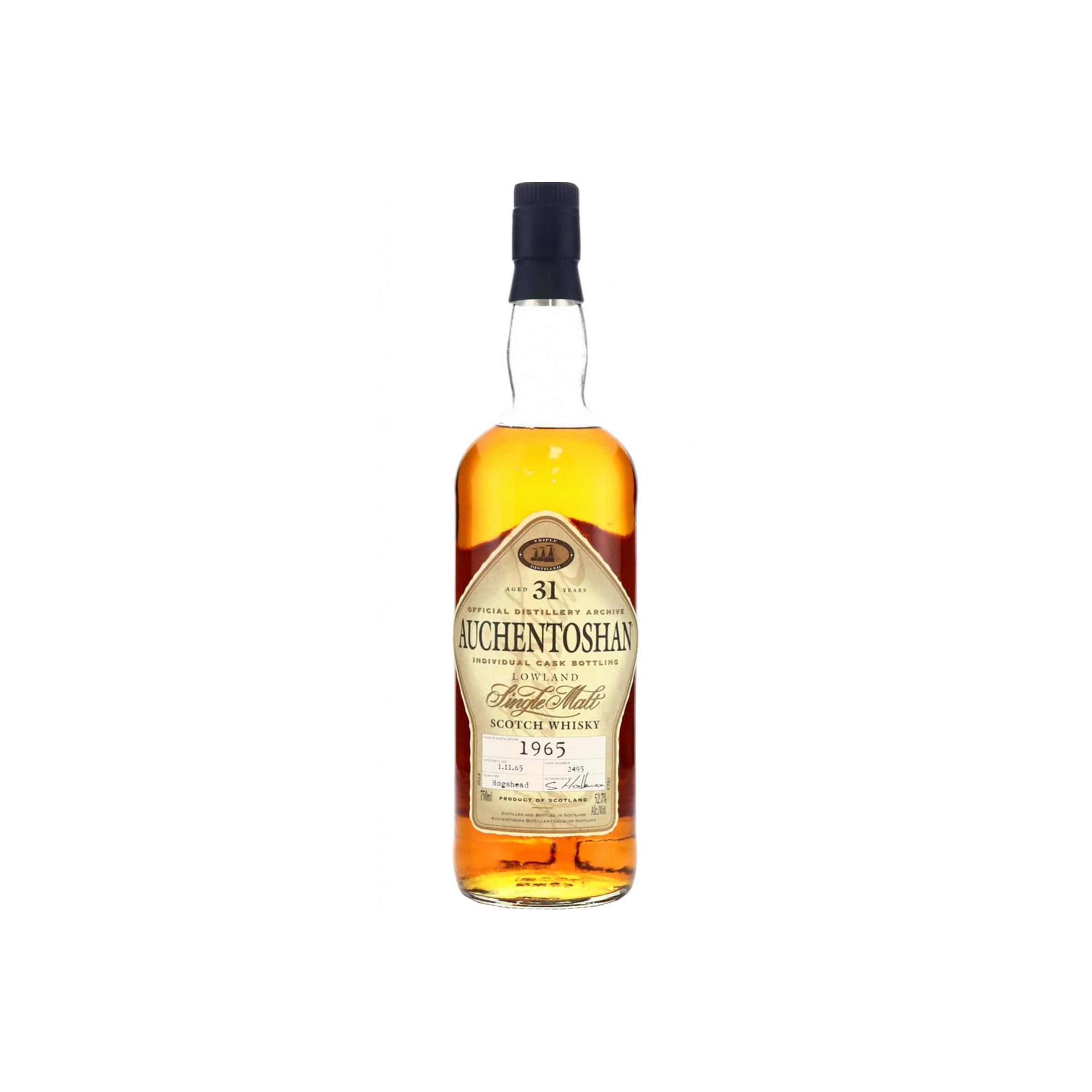 Auchentoshan Individual Cask Bottling 1965 31 Years Single Malt Whisky