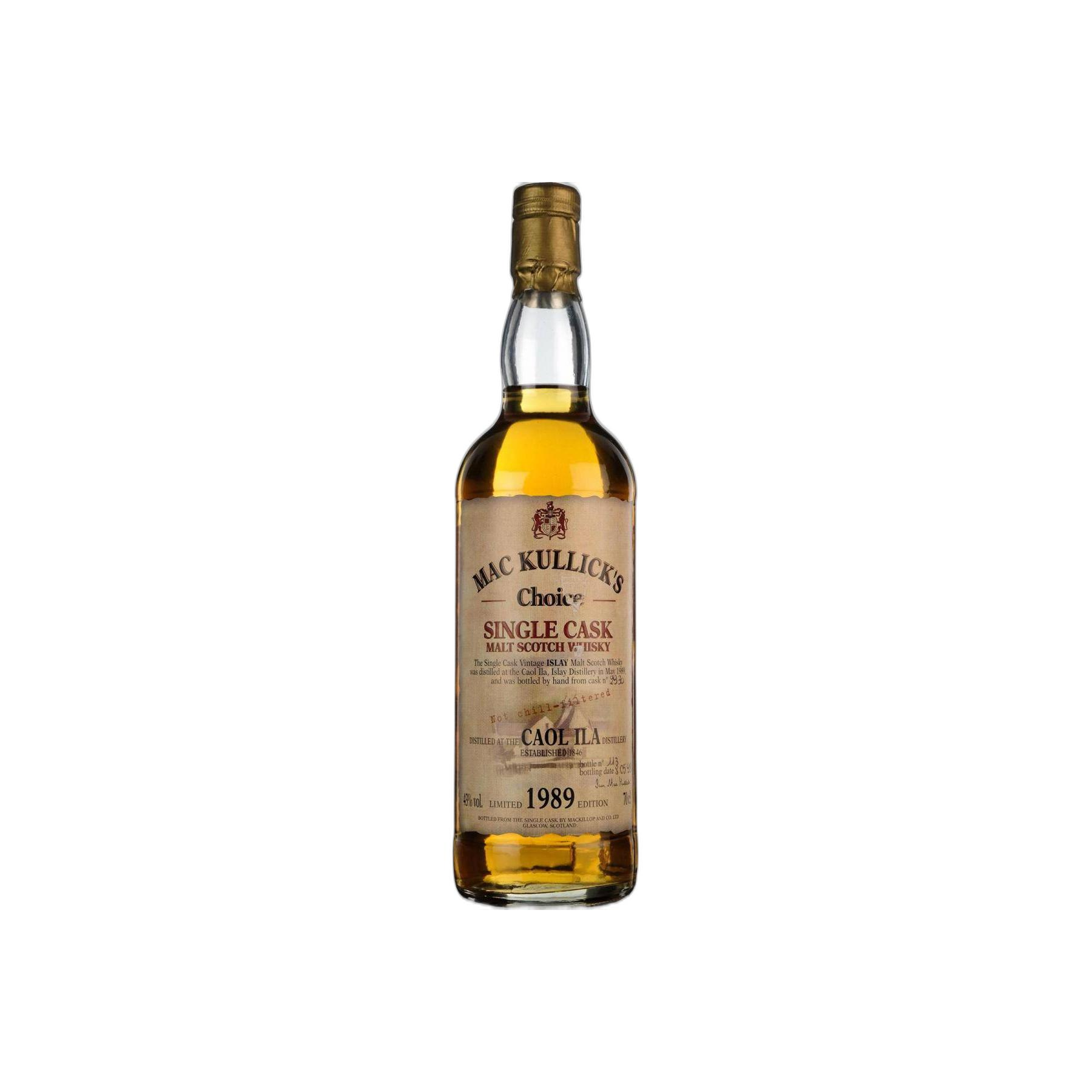 Caol Ila 1989 9 Years Single Malt Whisky