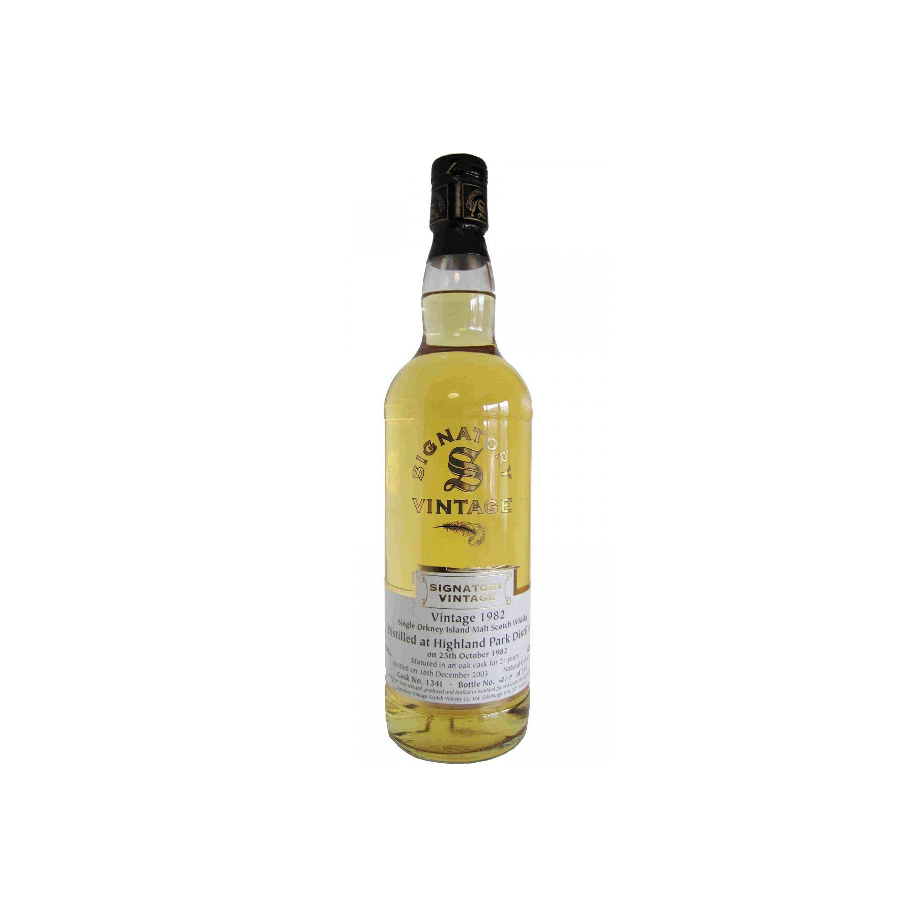 Highland Park Vintage Collection 1982 21 Years Single Malt Whisky