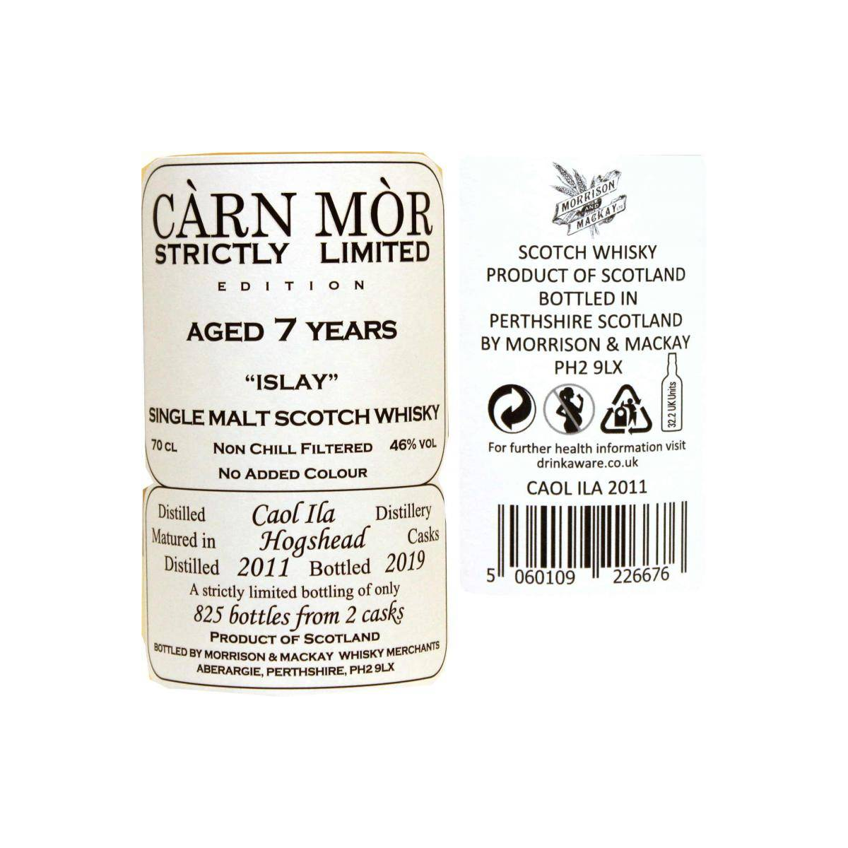 Caol Ila 2011 7 Years Single Malt Whisky 3