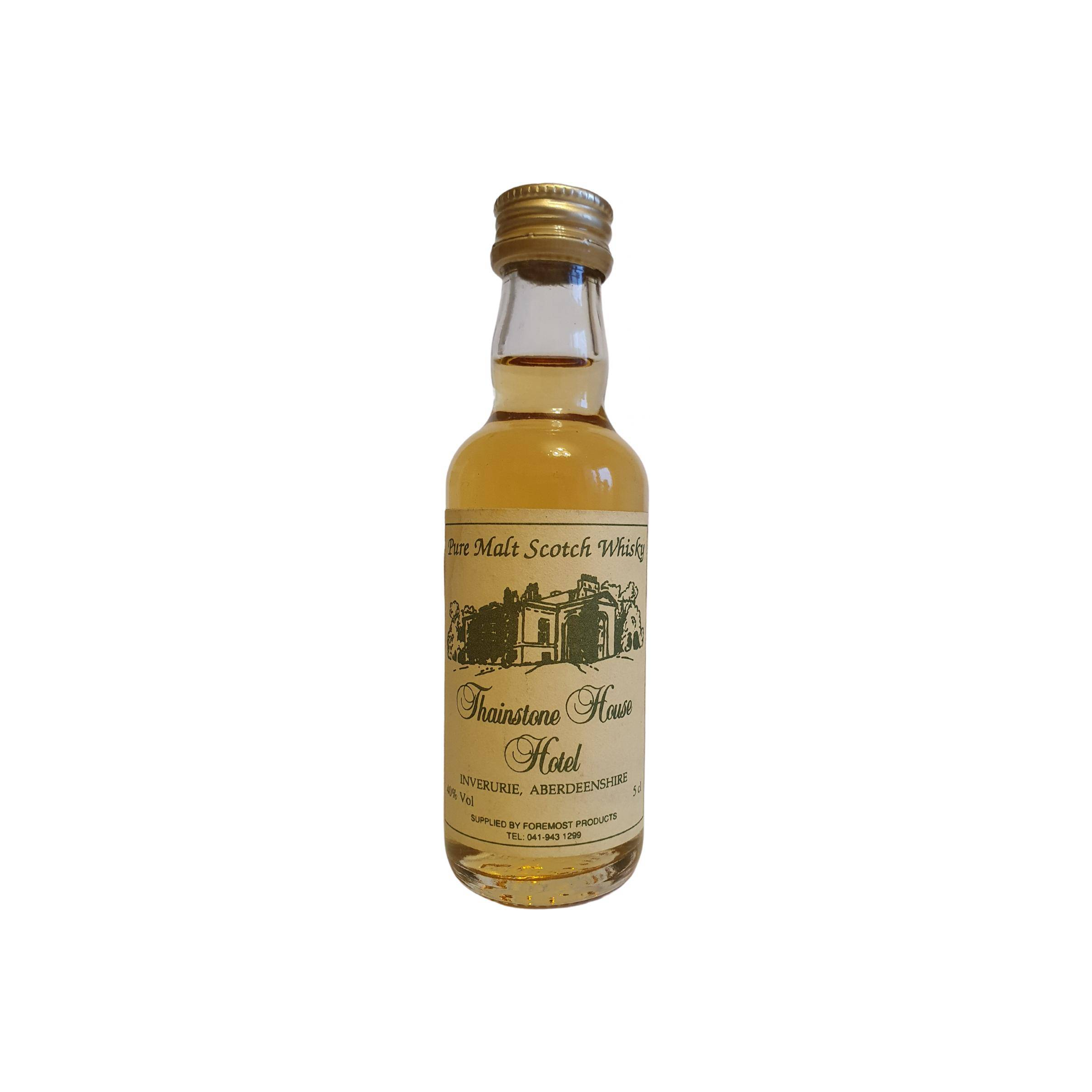 Thainstone House Hotel Pure Malt Scotch Whisky 2