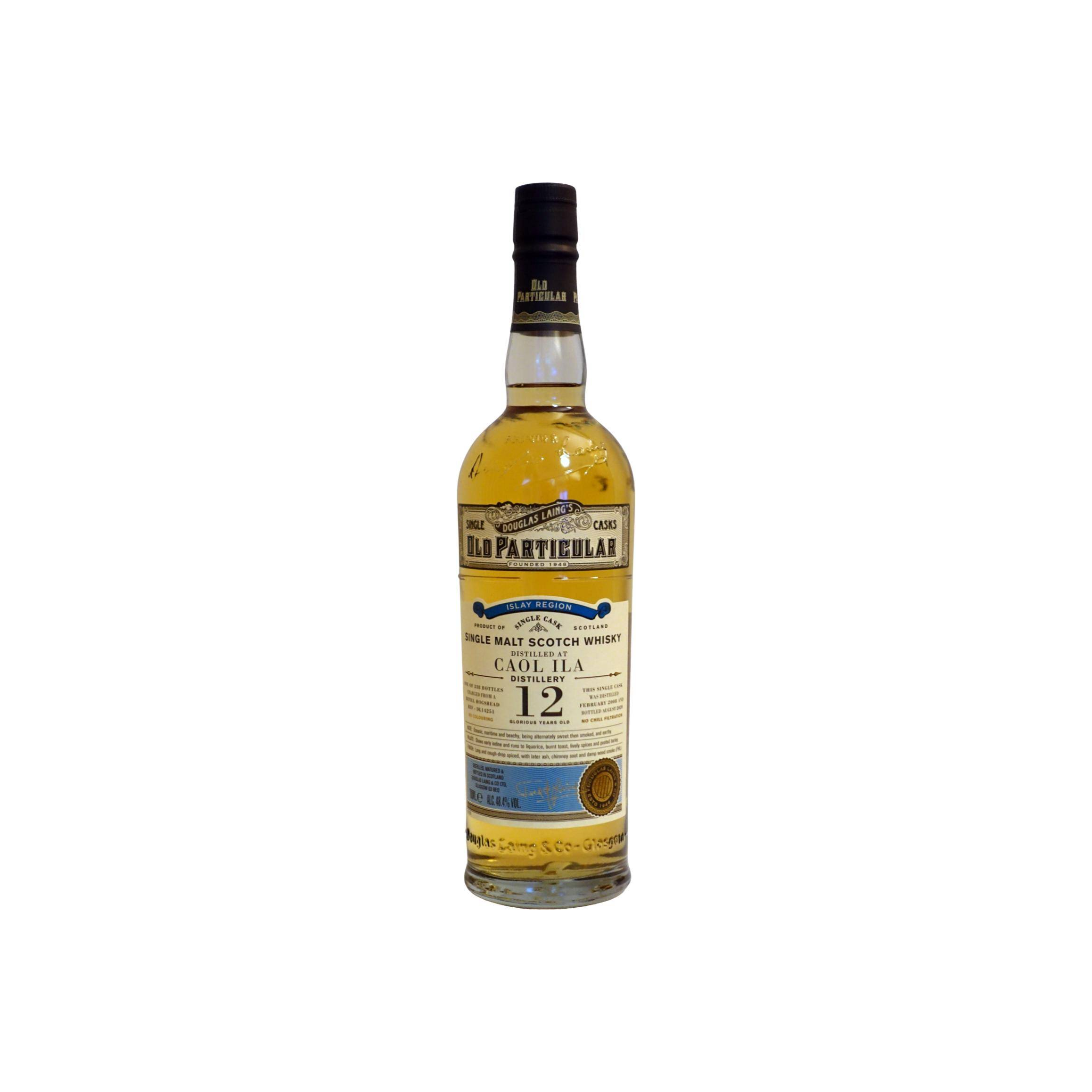 Caol Ila Old Particular 2008 12 Years Single Malt Whisky