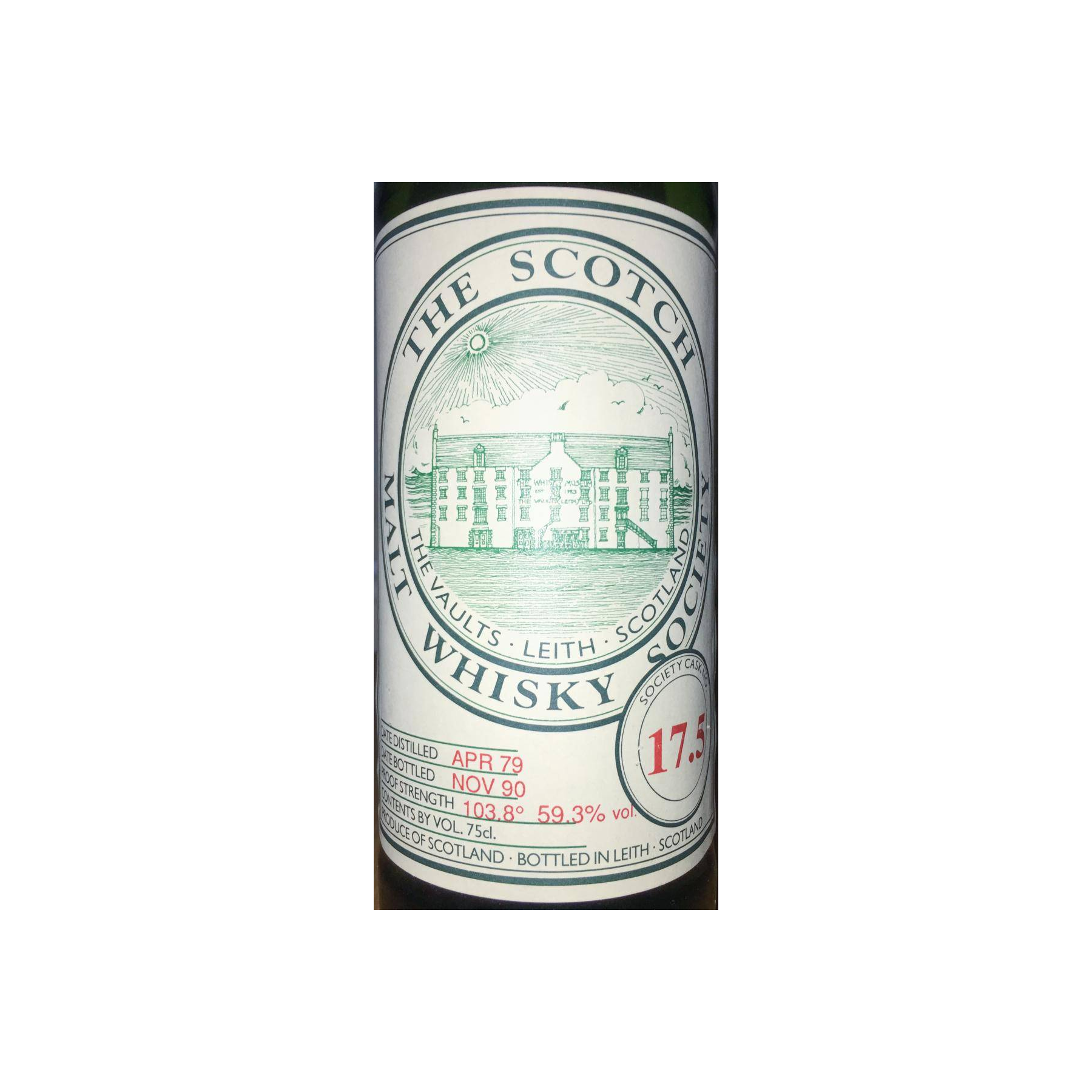The Scotch Malt Whisky Society 1979 11 Years Single Malt Whisky