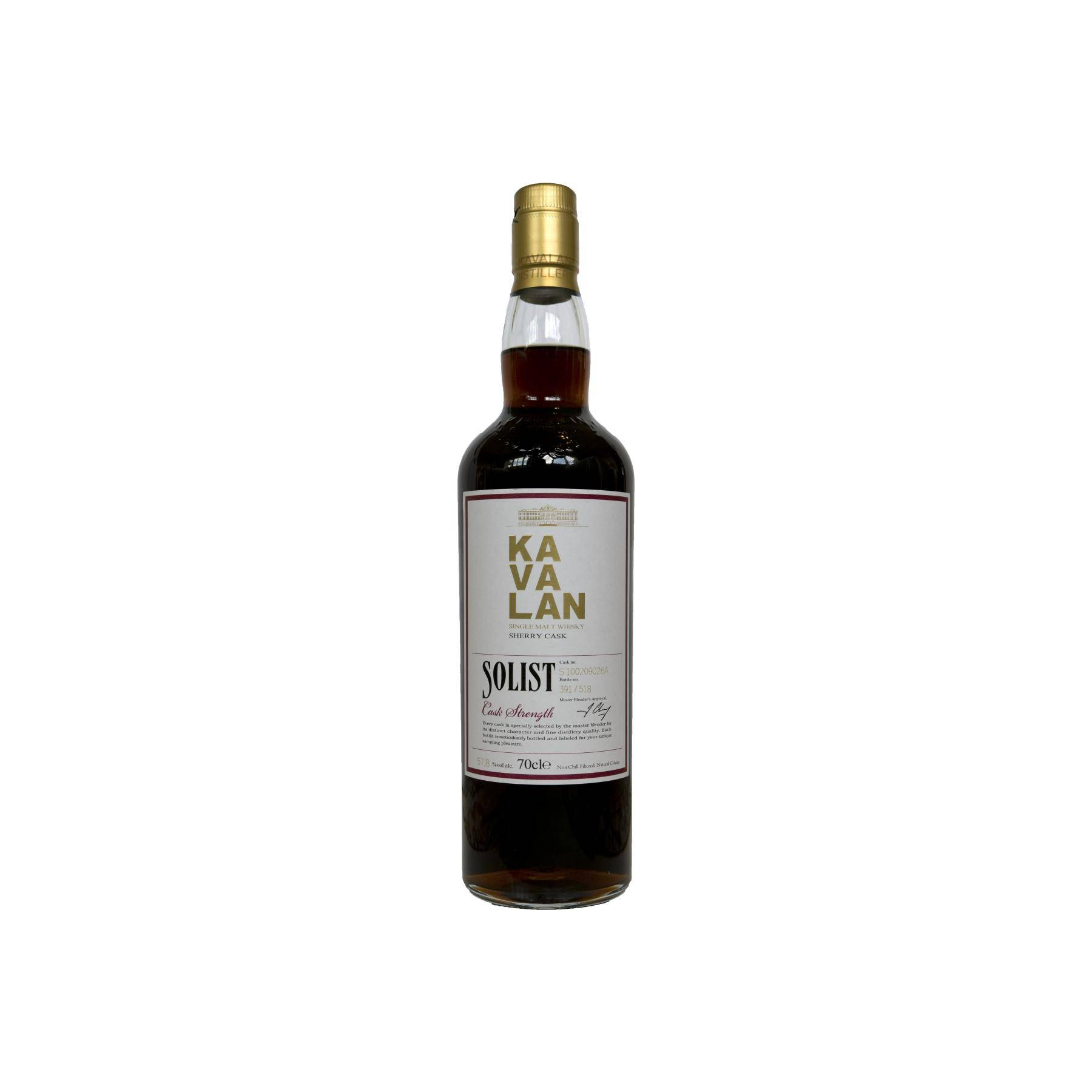 Kavalan Sherry Cask 2010 6 Years Single Malt Whisky