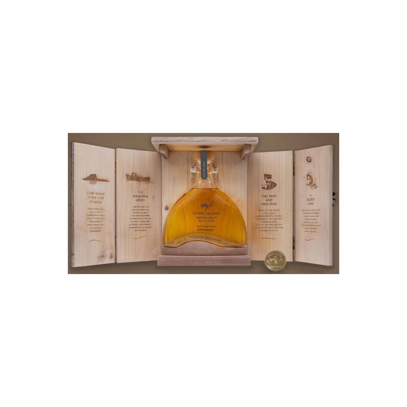 Clare Island Single Malt Spirit Drink 2