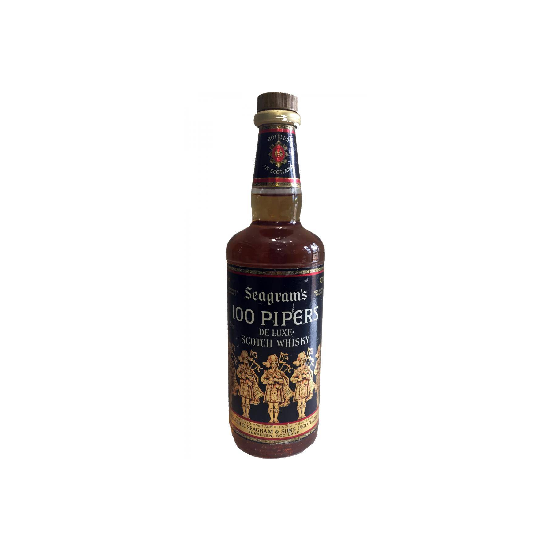 100 Pipers De Luxe Scotch Whisky