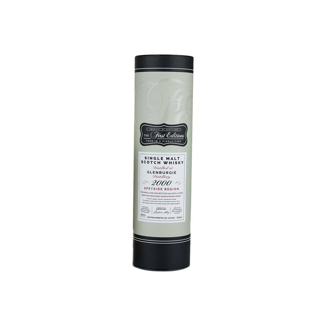 Glenburgie The First Editions 2000 21 Years Single Malt Whisky 2