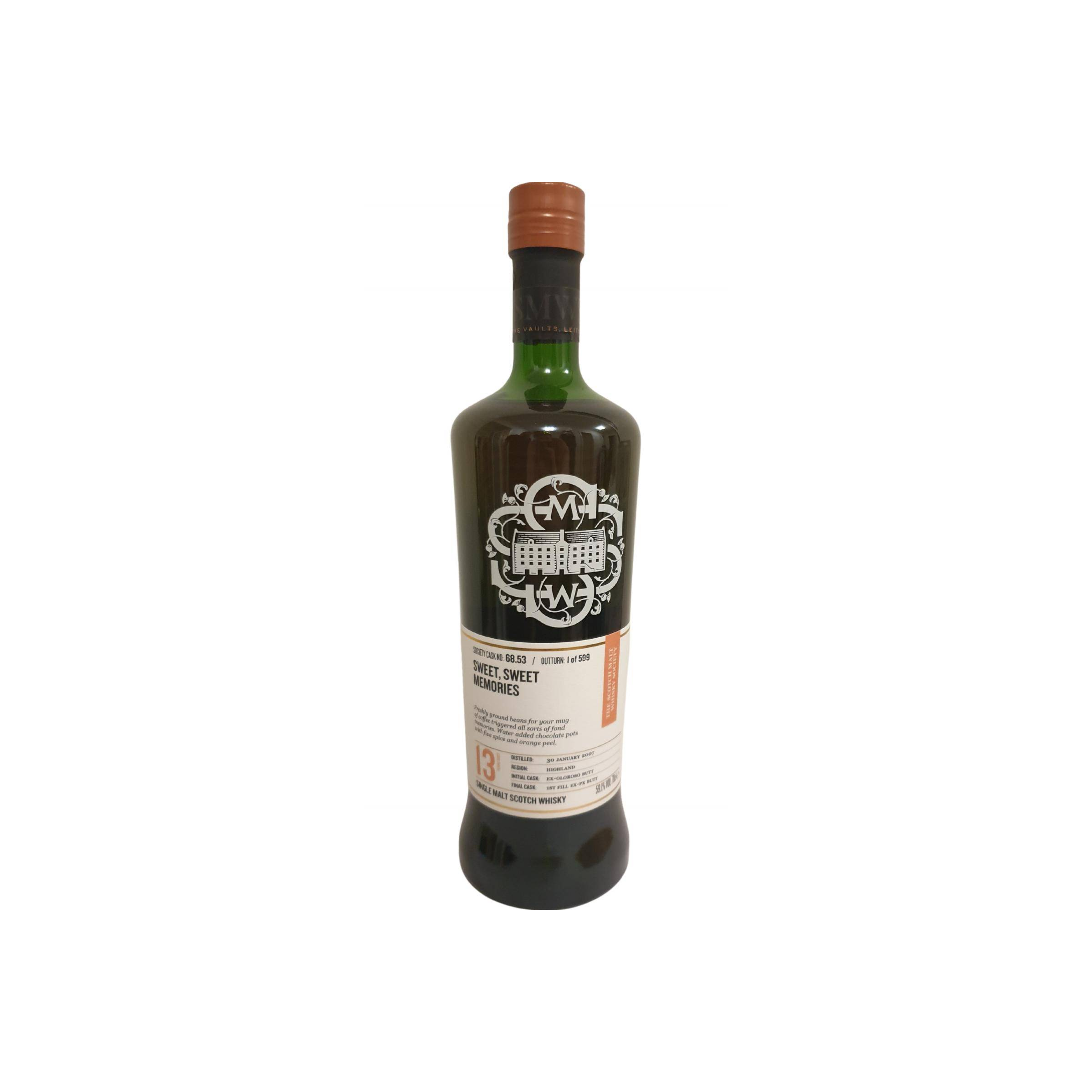 The Scotch Malt Whisky Society 2007 13 Years Single Malt Whisky