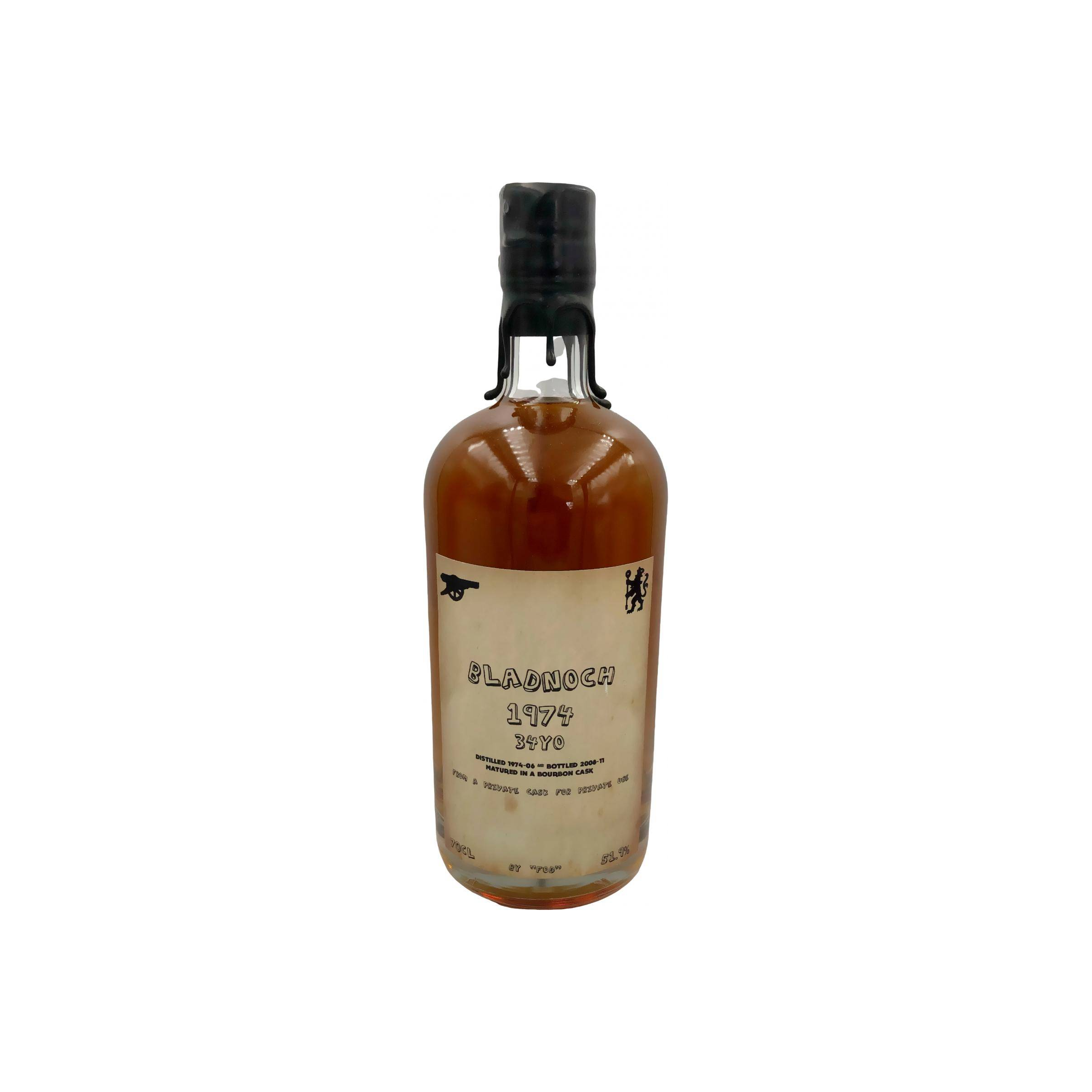Bladnoch Private Bottling 1974 34 Years Single Malt Whisky