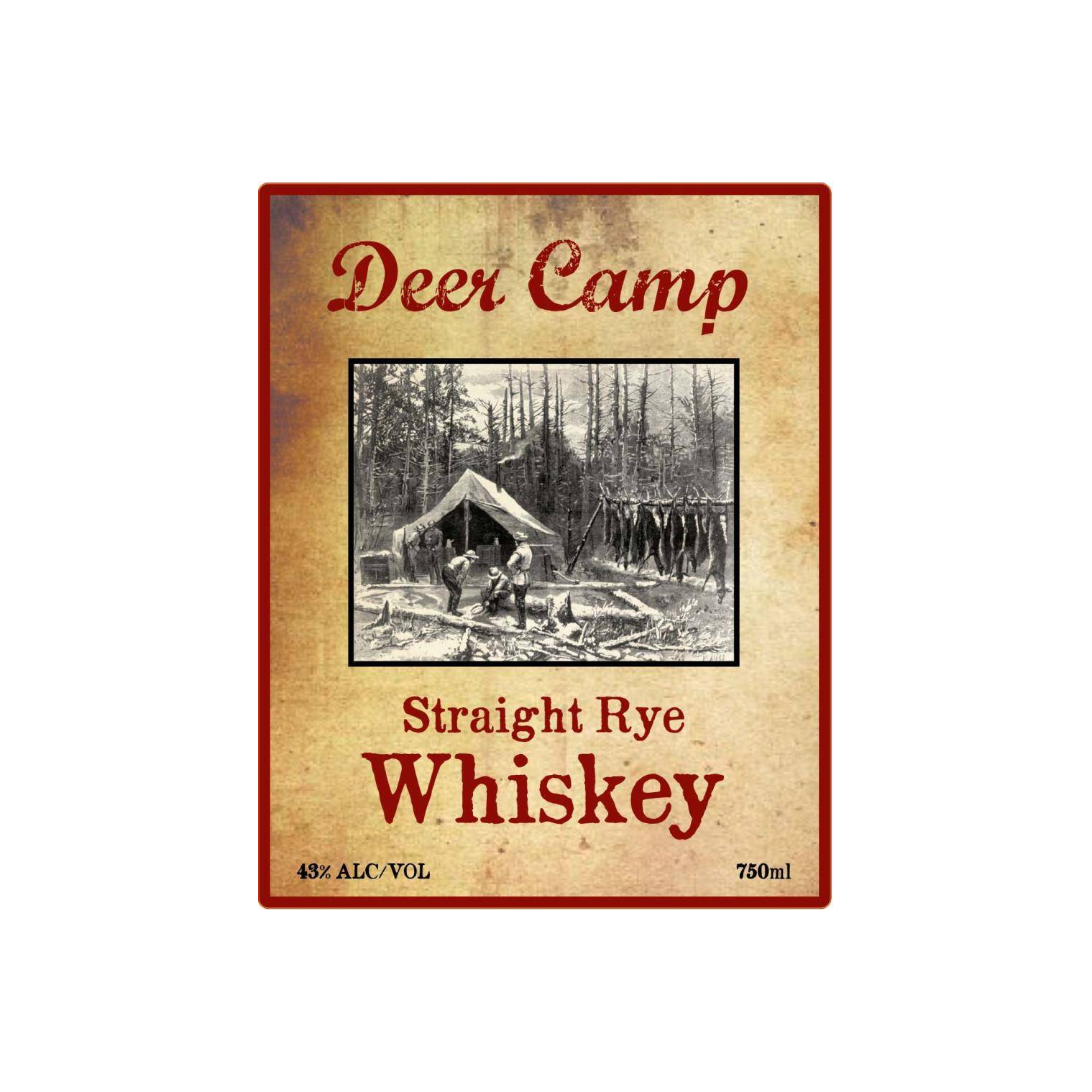 Deer Camp Straight Rye Whiskey