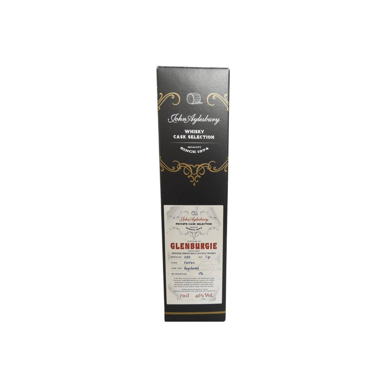 Glenburgie 2012 7 Years Single Malt Whisky 3