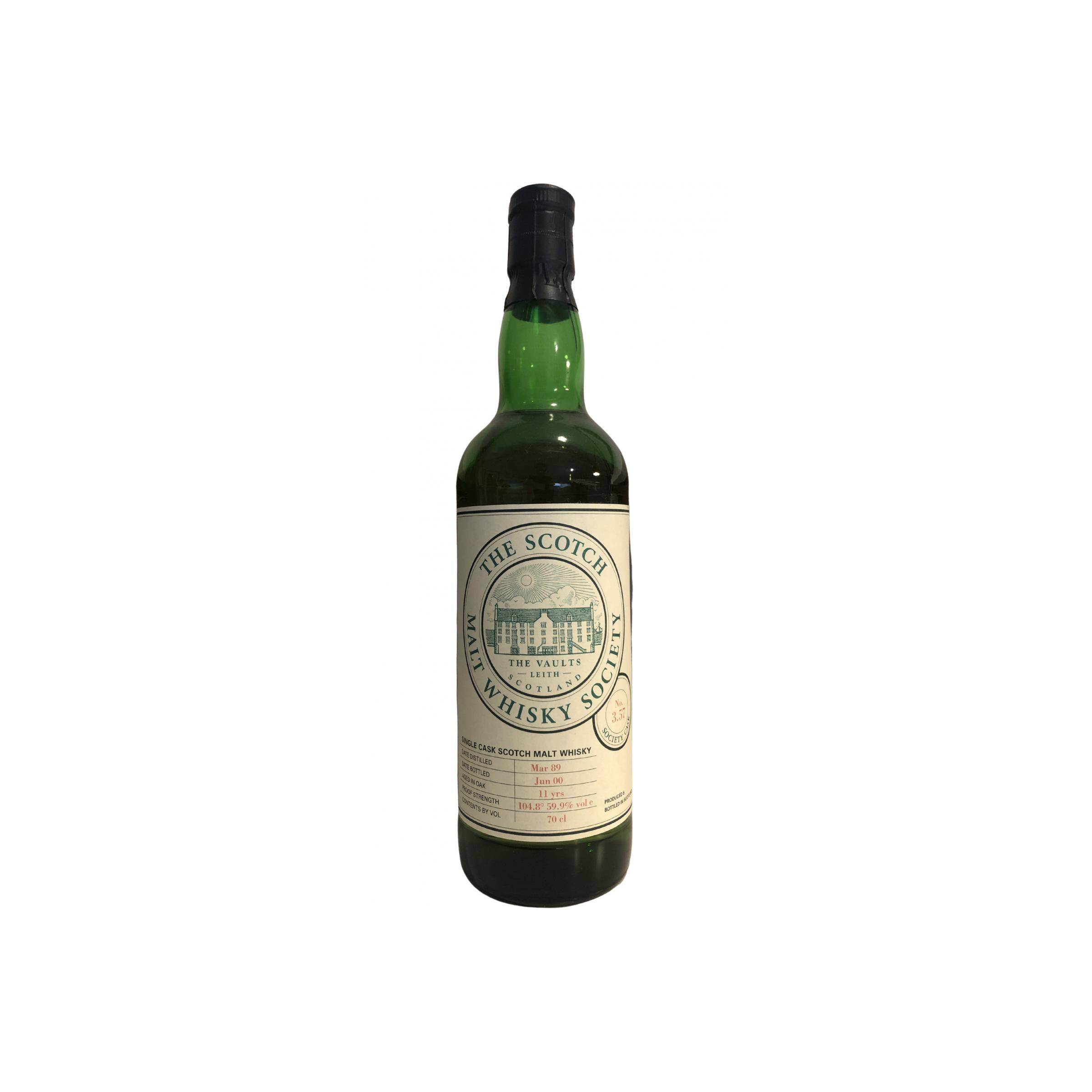 The Scotch Malt Whisky Society 1989 11 Years Single Malt Whisky