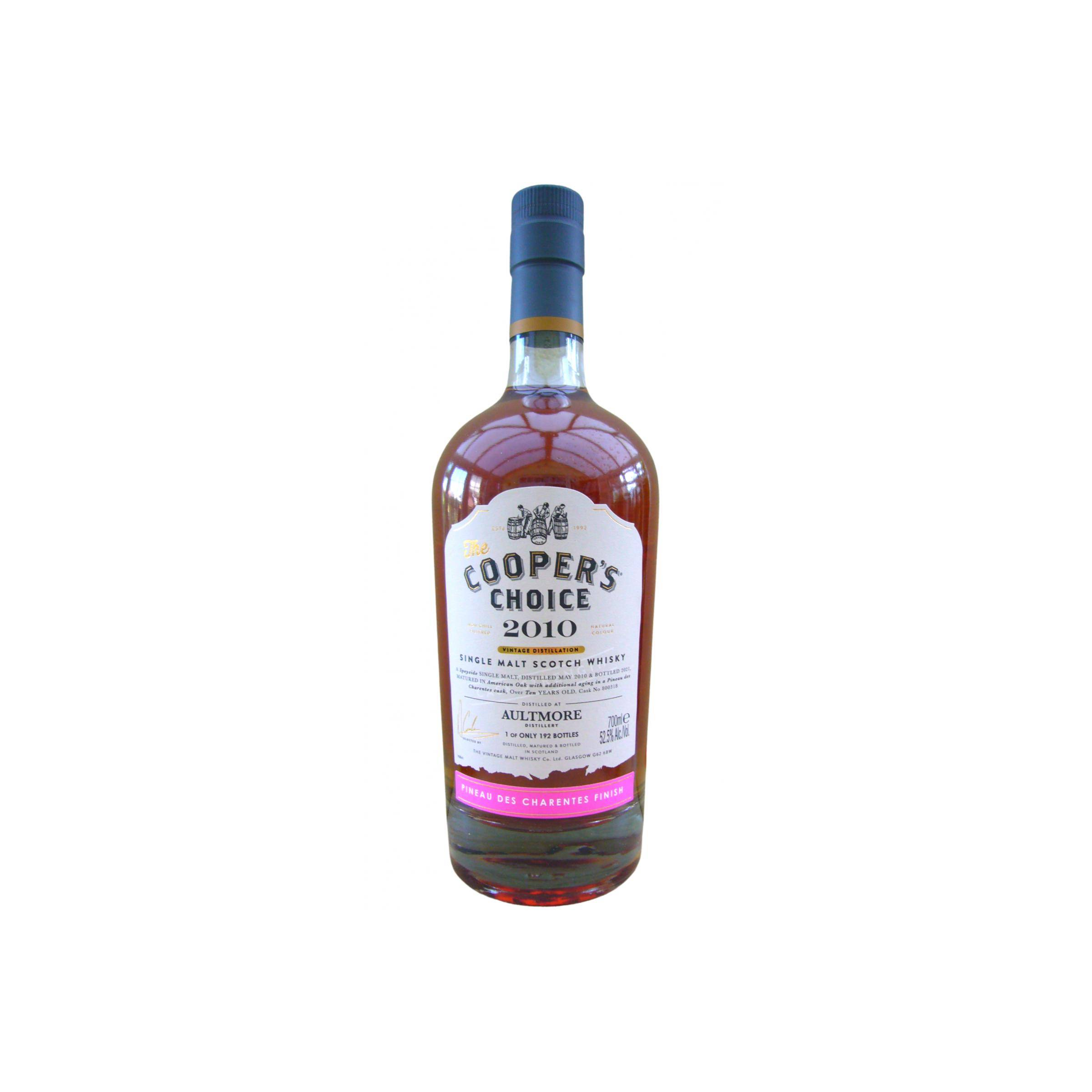 Aultmore The Cooper's Choice 2010 10 Years Single Malt Whisky