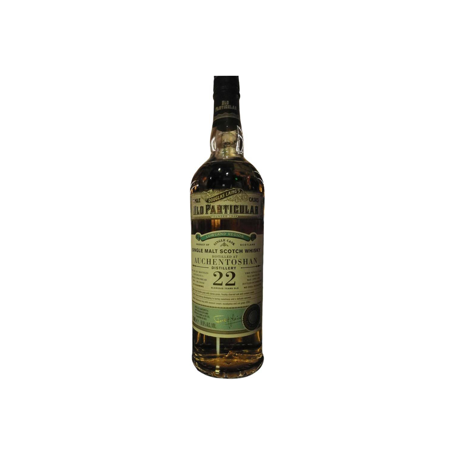 Auchentoshan Old Particular 1997 22 Years Single Malt Whisky