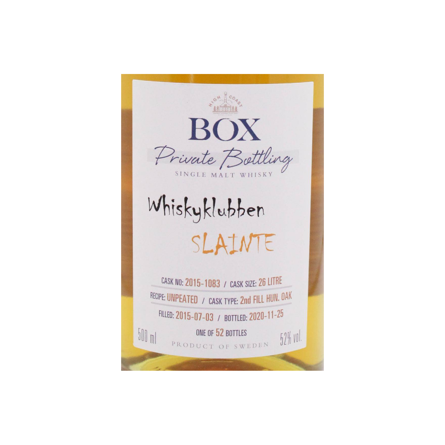 Compass Box 2015 5 Years Single Malt Whisky 2