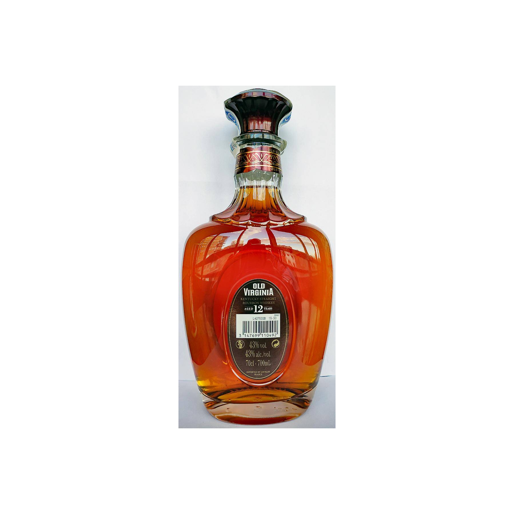 Old Virginia Kentucky Straight Bourbon Whiskey 12 Years Bourbon Whisky 2