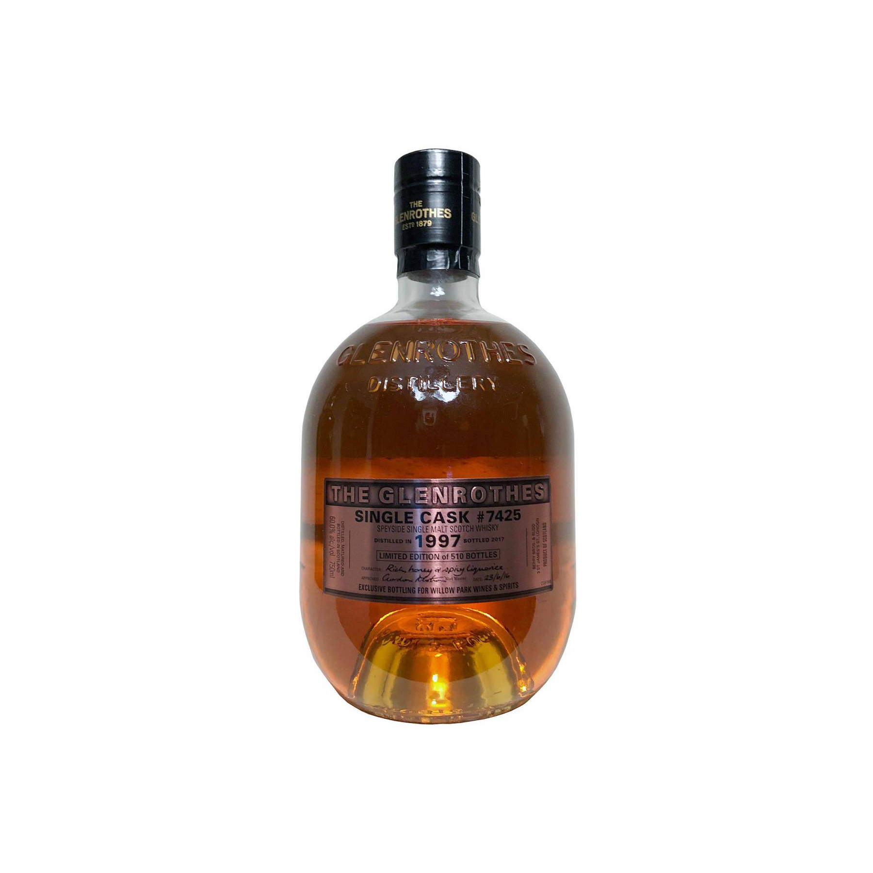 The Glenrothes Single Cask 1997 20 Years Single Malt Whisky