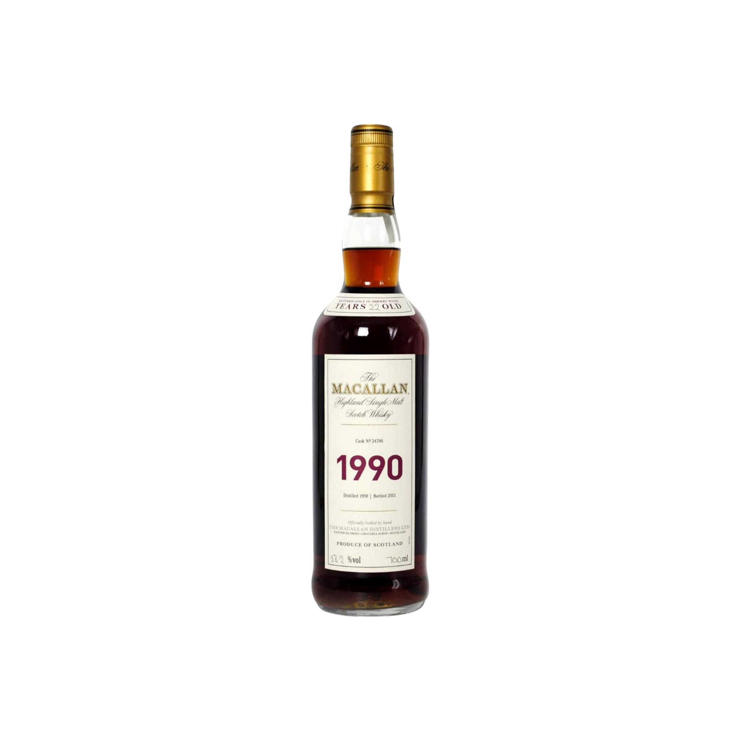 The Macallan 1990 22 Years Single Malt Whisky