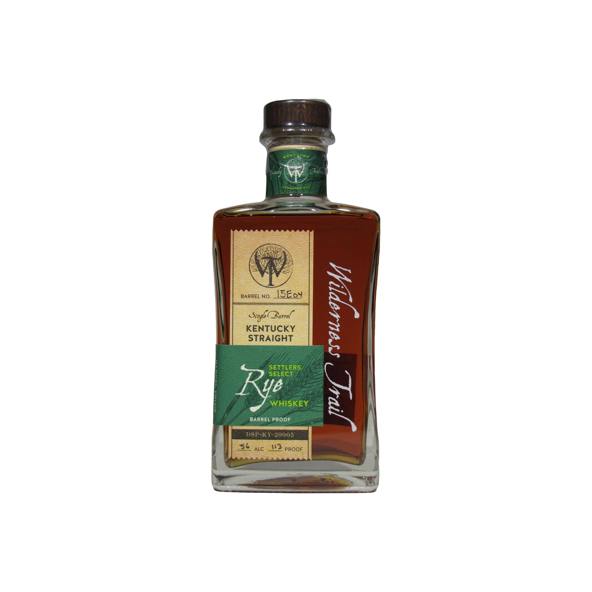 Wilderness Trail Settlers Select Rye Whiskey