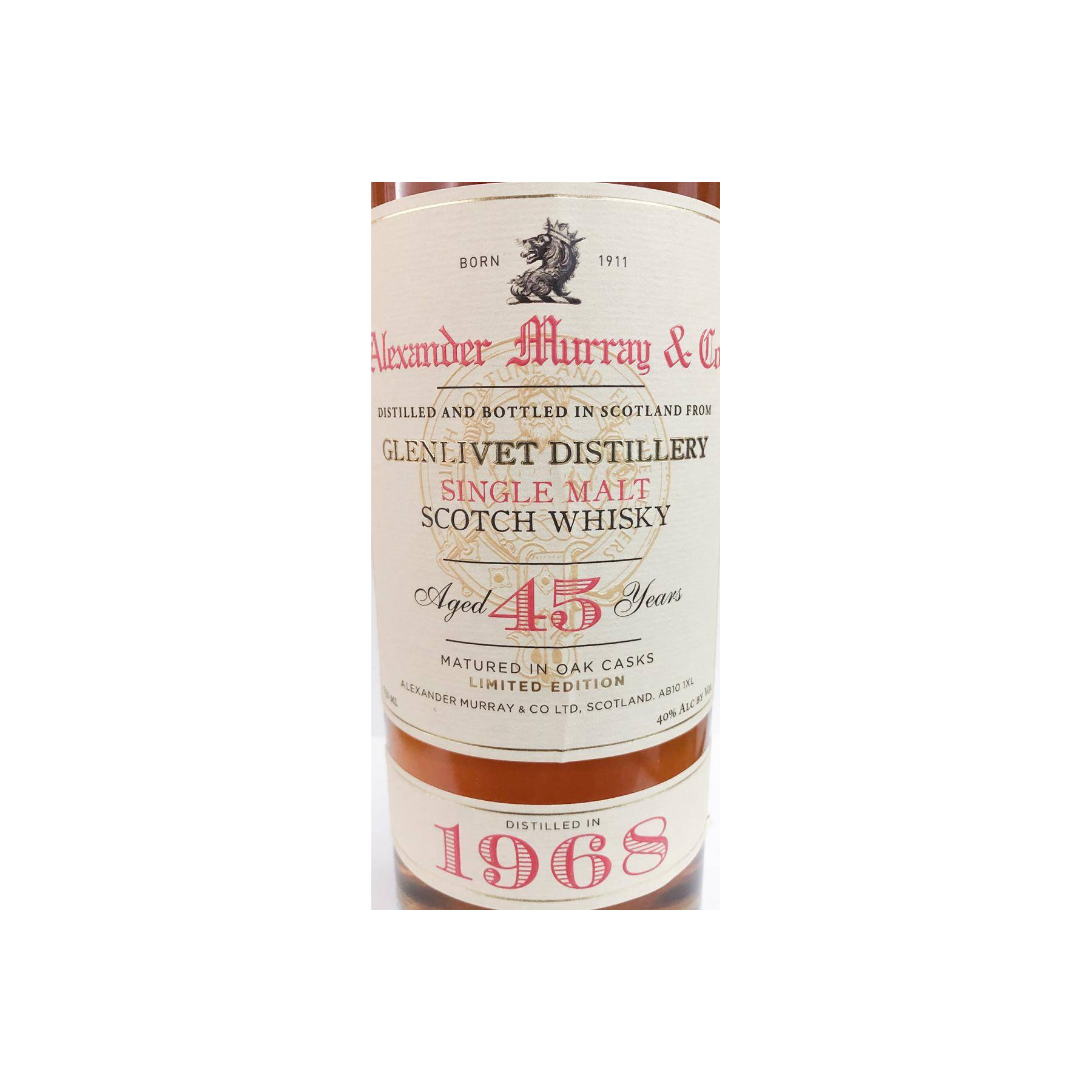 The Glenlivet 1968 45 Years Single Malt Whisky 2