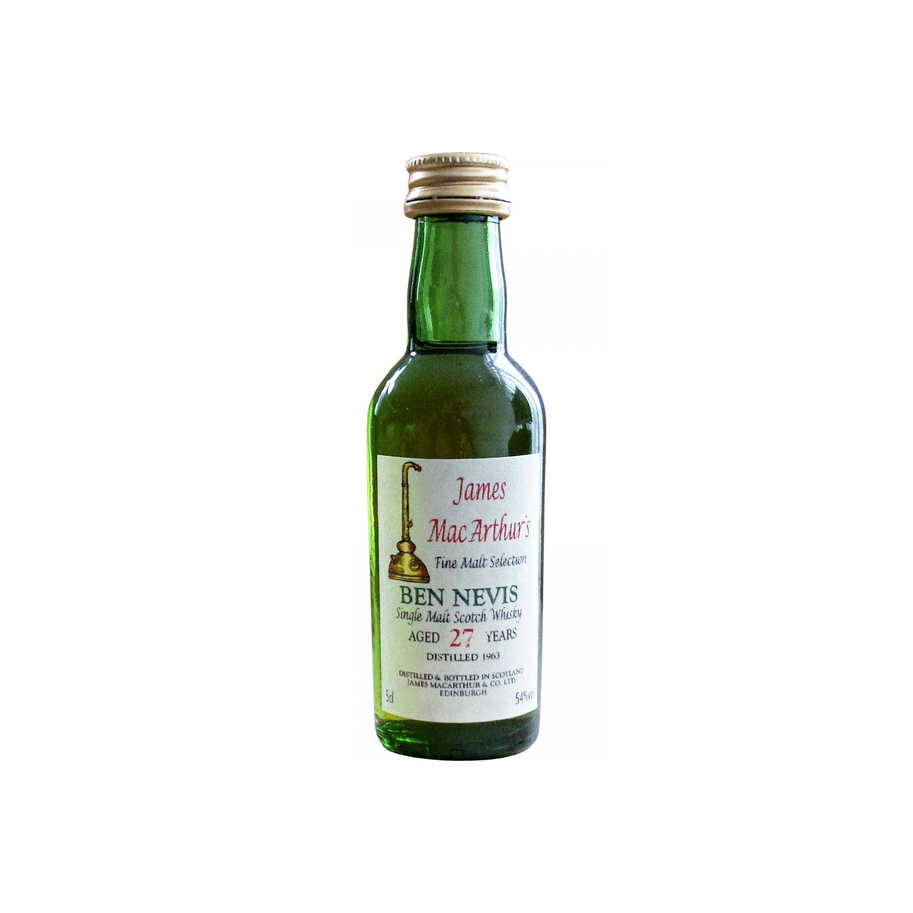 Ben Nevis 1963 27 Years Single Malt Whisky 2