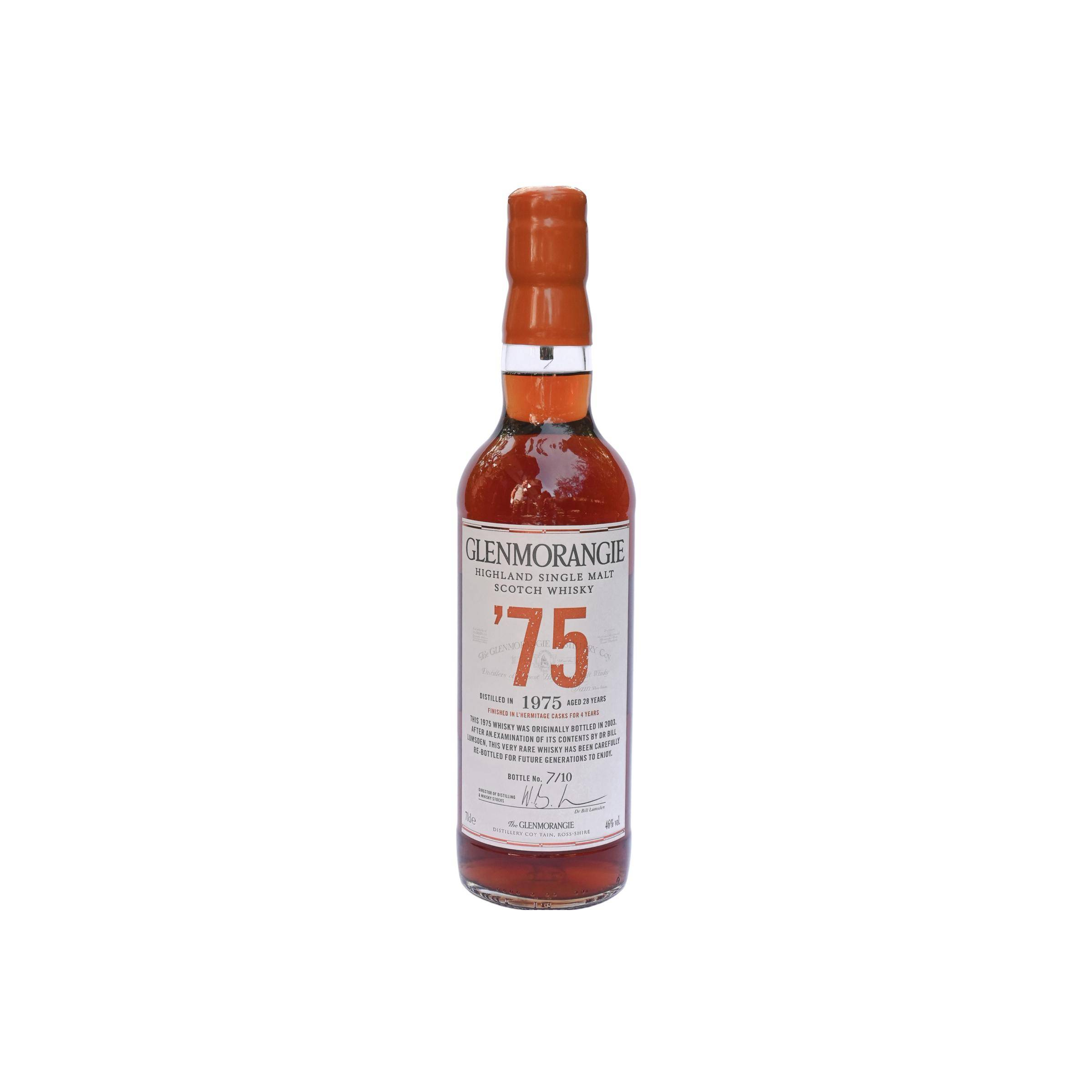 Glenmorangie 1975 28 Years Single Malt Whisky