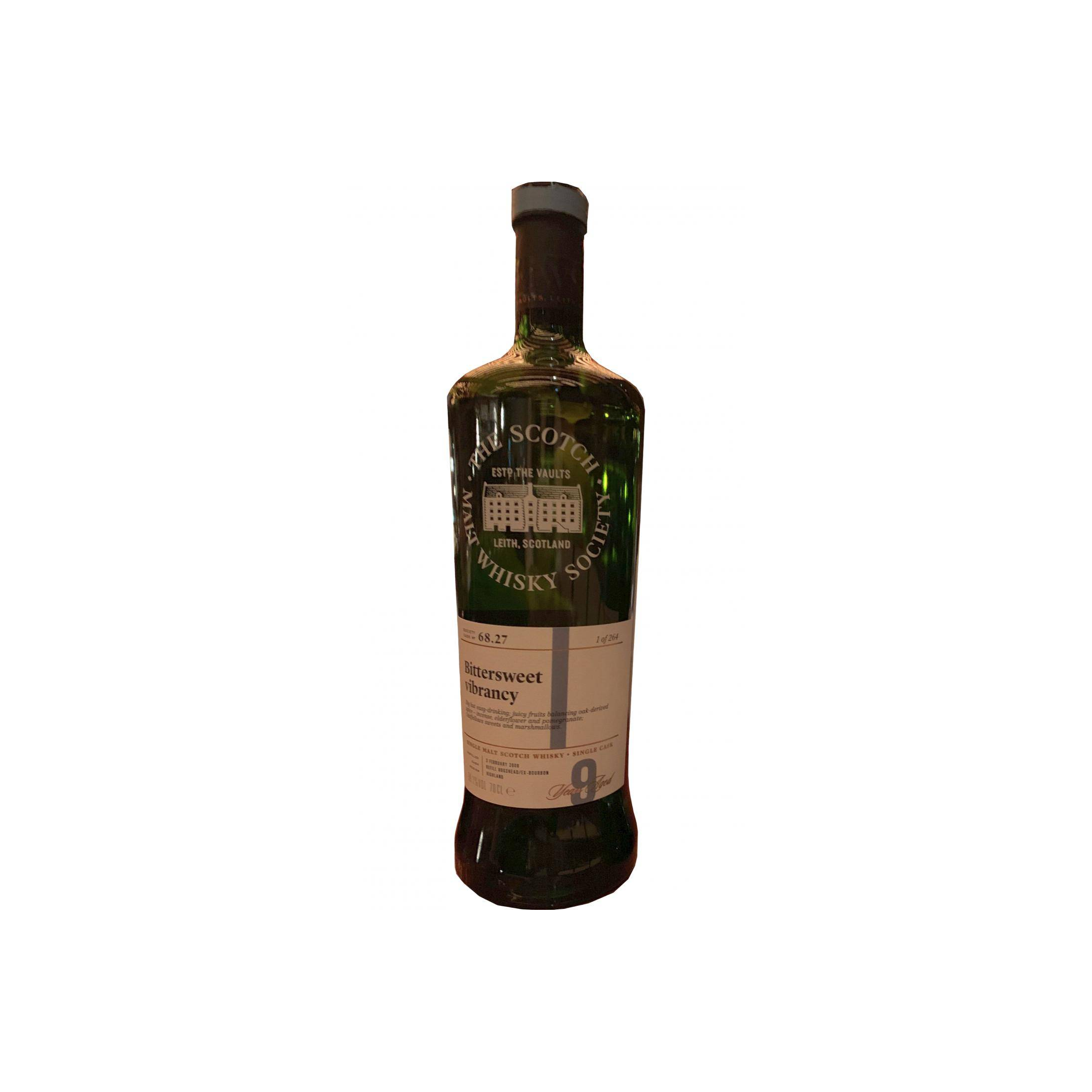 The Scotch Malt Whisky Society 2009 9 Years Single Malt Whisky