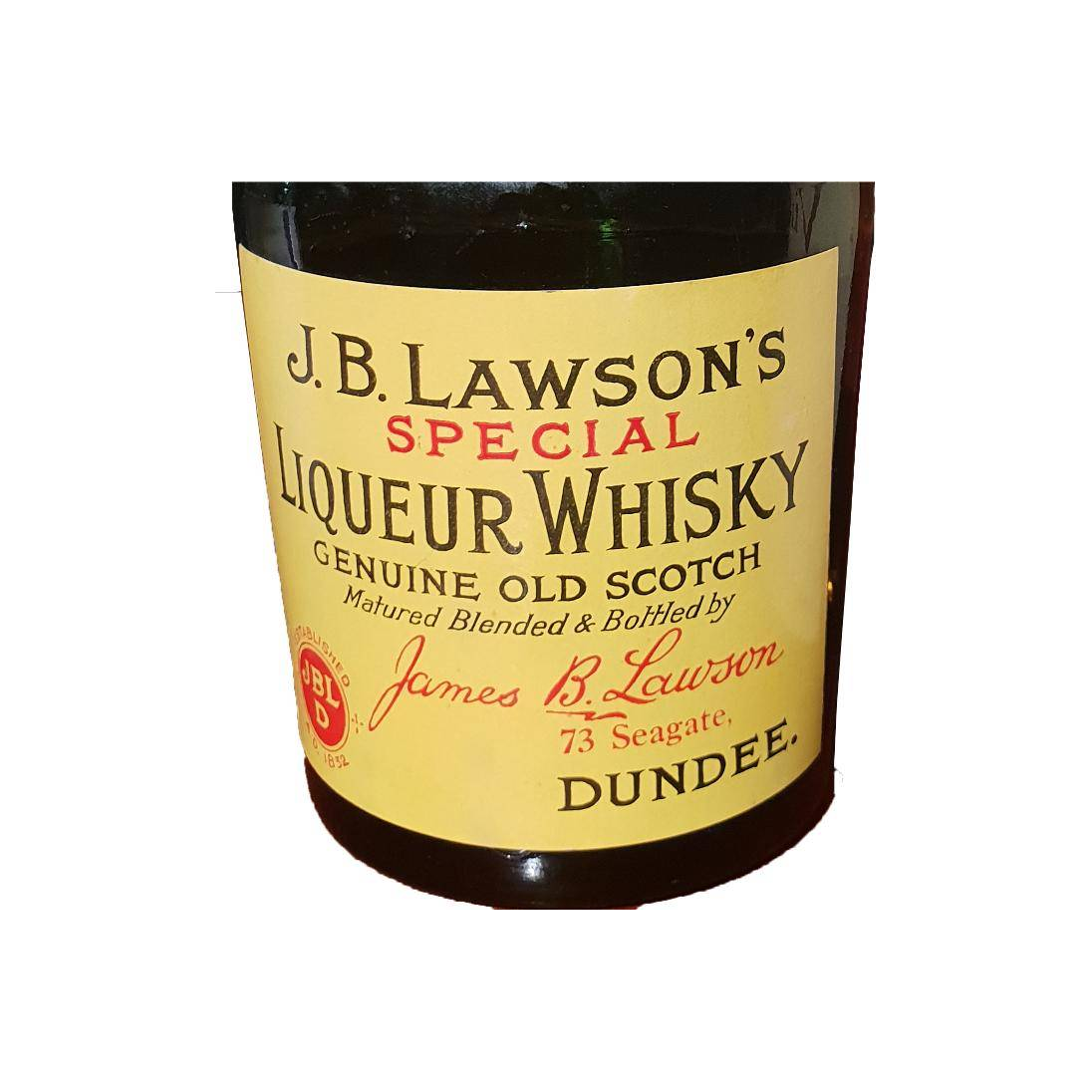 J. B. Lawson's Liqueur Whisky