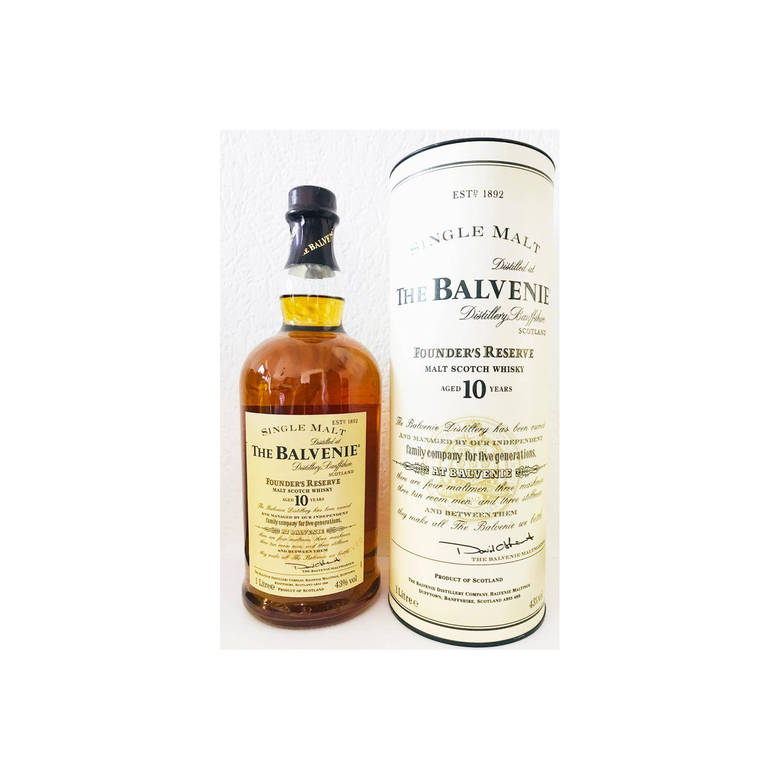 The Balvenie 10 Years Single Malt Whisky 2