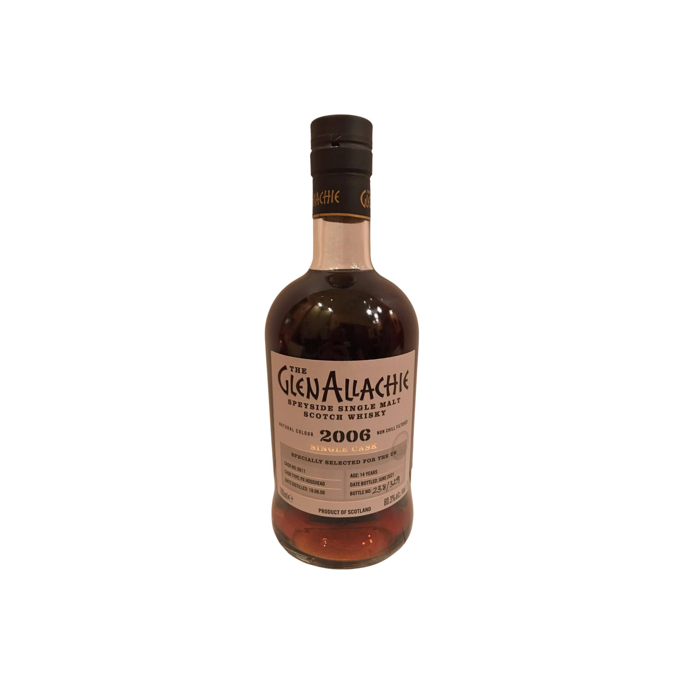The GlenAllachie Single Cask 2006 14 Years Single Malt Whisky