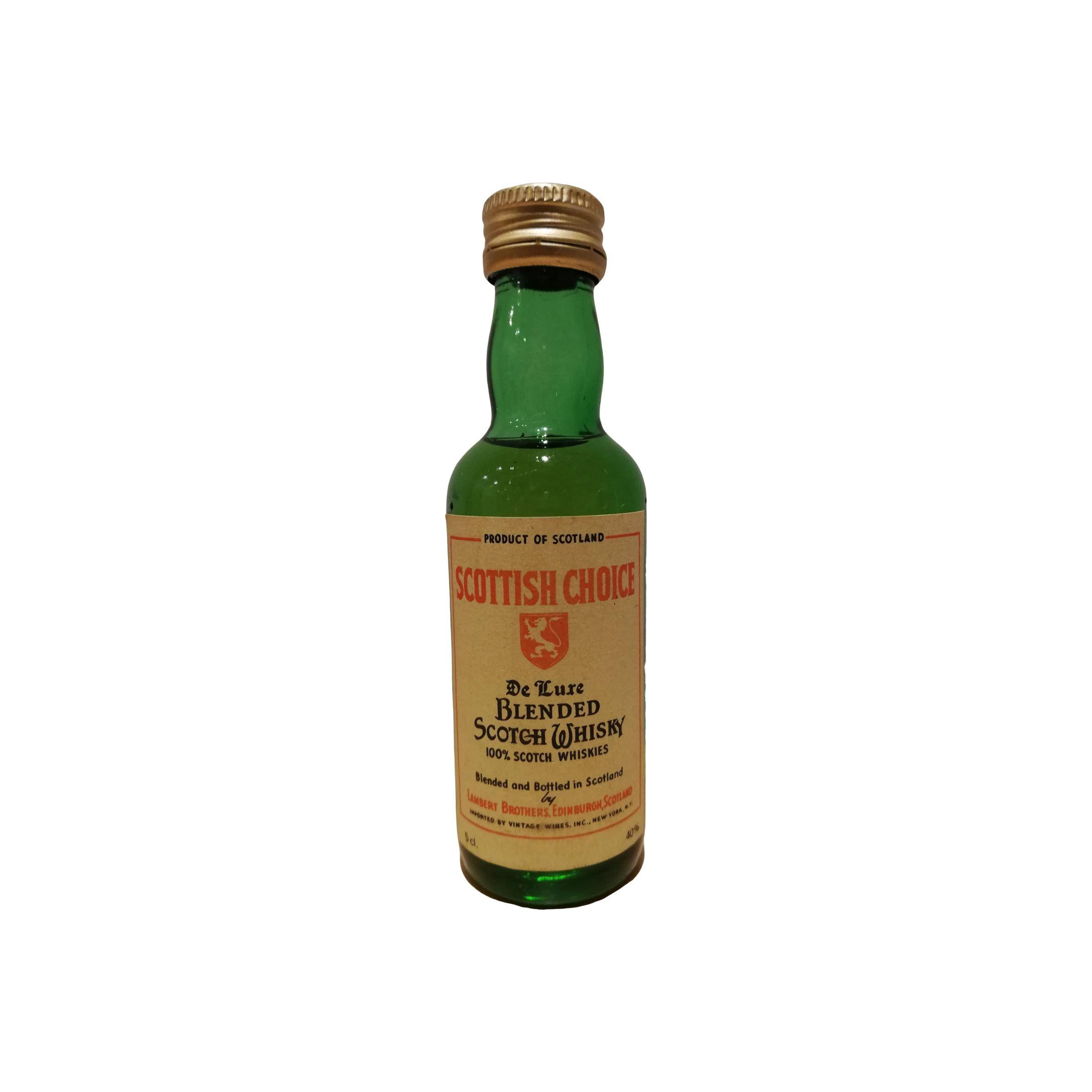 Scottish Choice De Luxe Blended Scotch Whisky 2