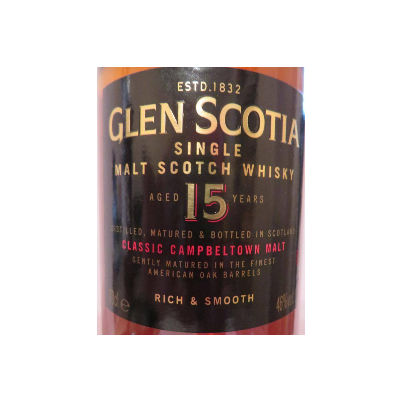 Glen Scotia 15 Years Single Malt Whisky 2